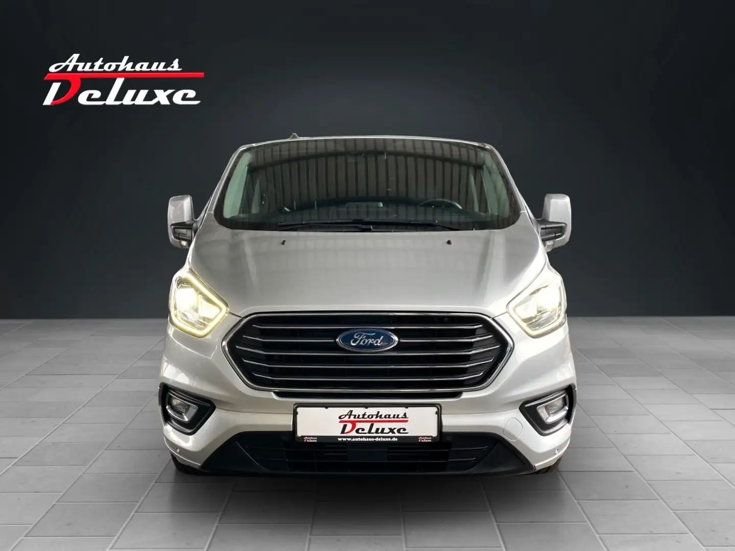 Ford Tourneo Custom 2.0 TDCI L2 NAVI-KAMERA-8-SITZE Argent - 2