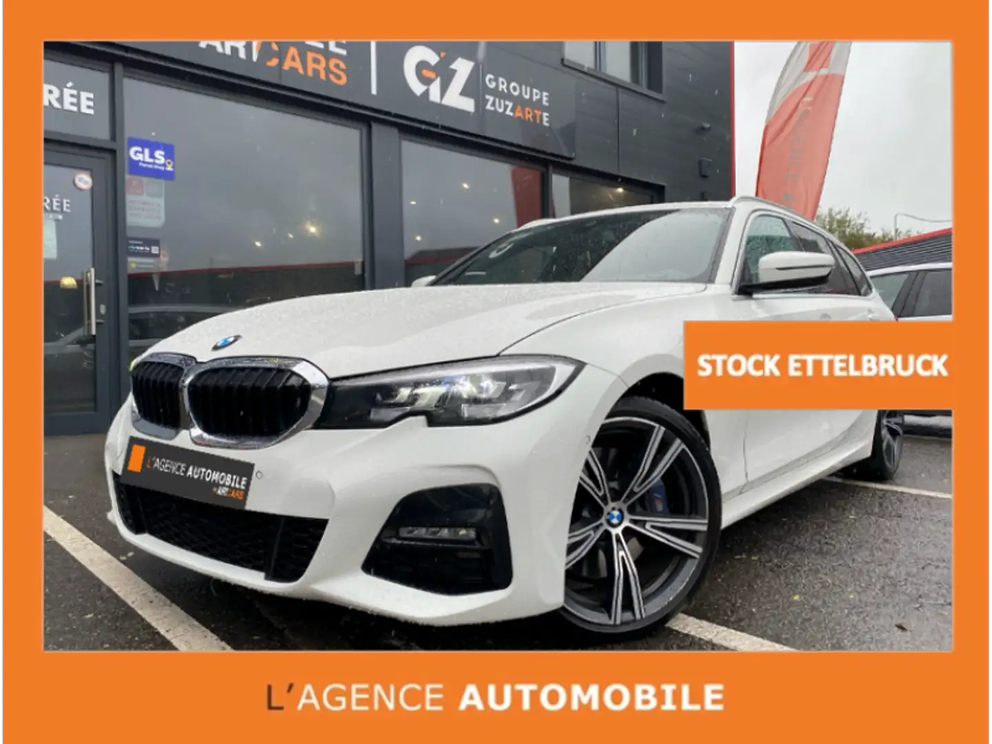 BMW 318 touring Blanc - 1