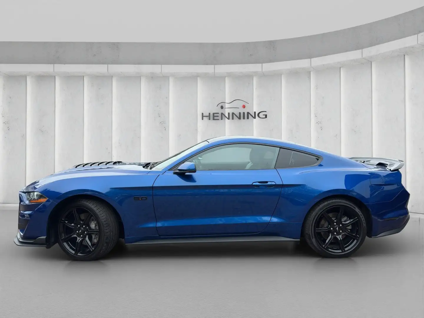 Ford Mustang 5.0 V8 Facelift Kamera Sitzbelüf CarPlay Blauw - 2