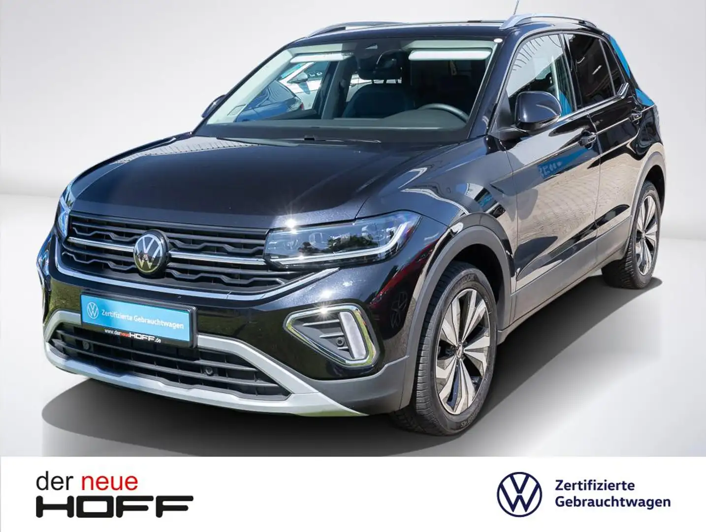 Volkswagen T-Cross 1.0 TSI DSG Style Navi Bluetooth LED Winterpaket Schwarz - 1