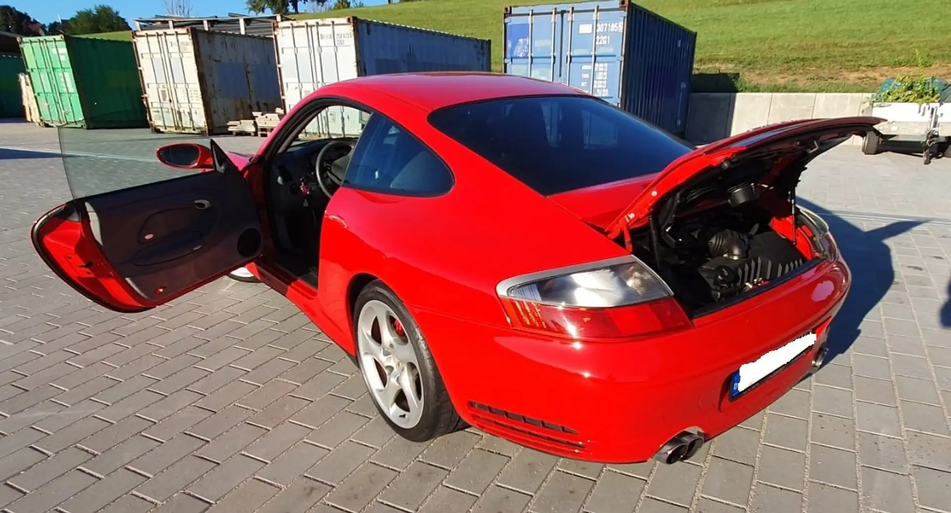 Porsche 996 911 Carrera 4S Rot - 1