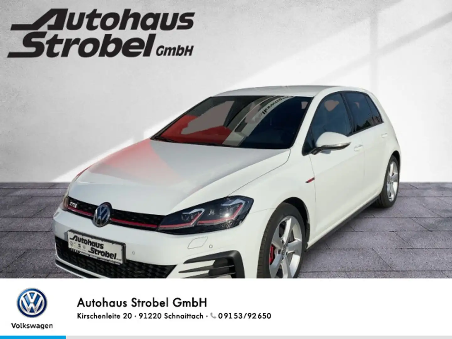 Volkswagen Golf GTI Golf VII GTI 2.0 TSI AHK Standh. LED Navi Bluet. Weiß - 1