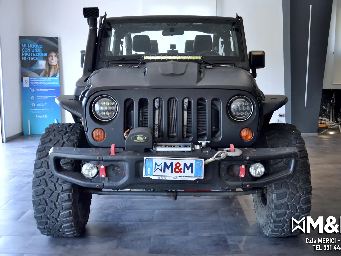 Jeep Wrangler Wrangler III 2011 2.8 crd Sahara auto Nero - 2