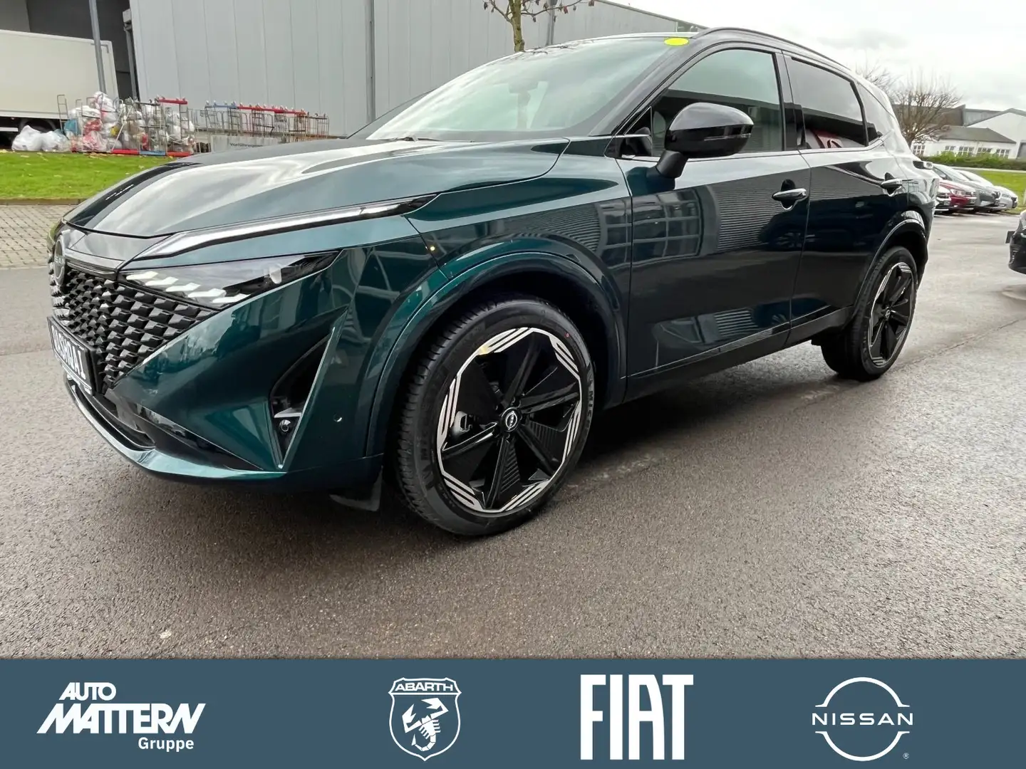 Nissan Qashqai N-Design e-Power 205PS,HUD,ProPilot,PDC Groen - 1