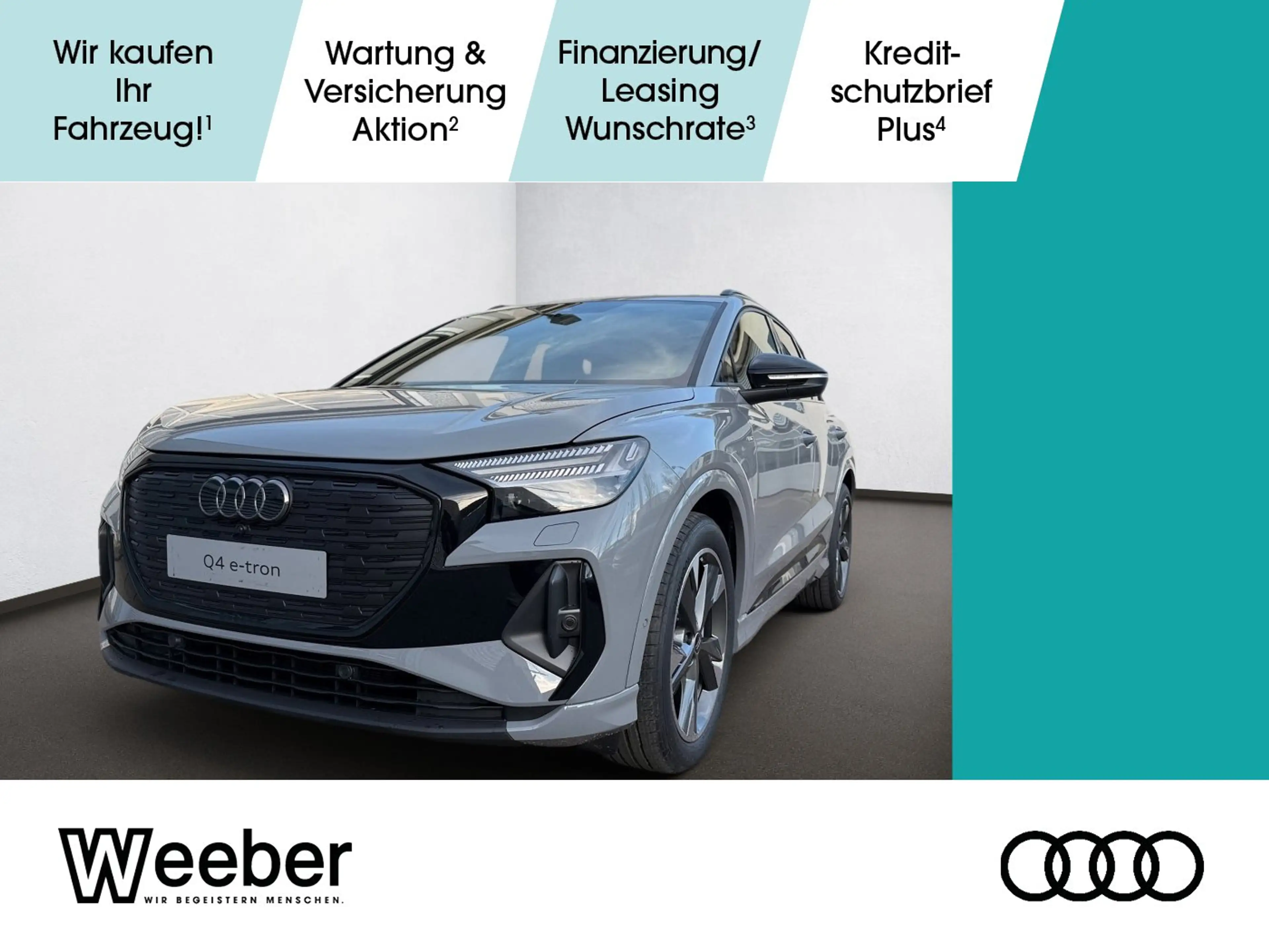 Audi Q4 e-tron Q4 40 e-tron 150KW HeadUp AHK Navi LED Kamera
