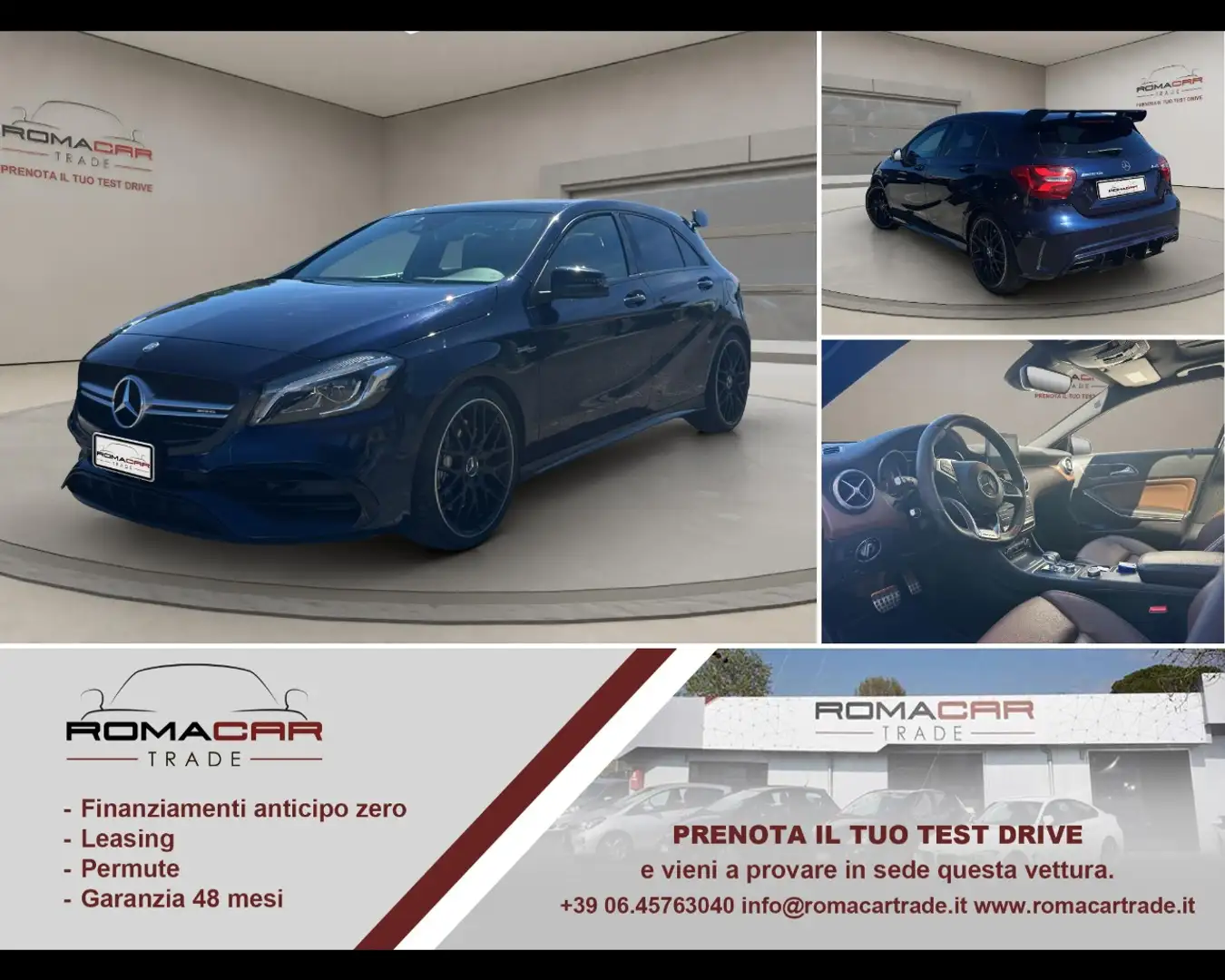 Mercedes-Benz A 45 AMG - A 45 AMG 4Matic Automatic Blau - 1