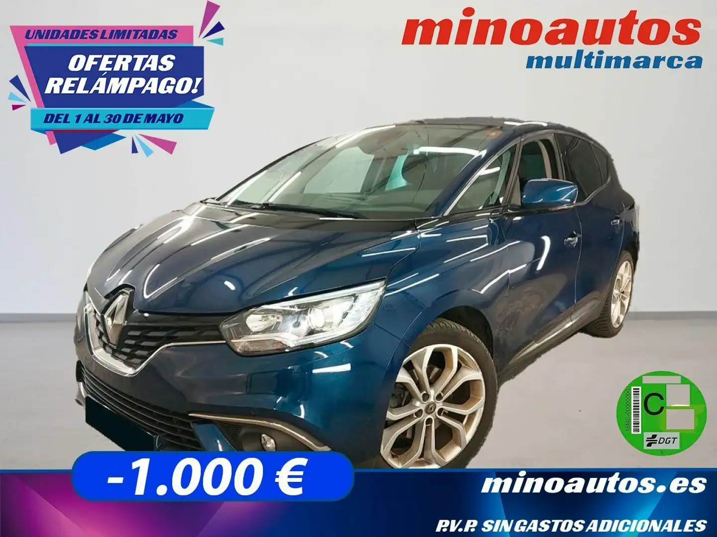 Renault Scenic 1.5dCi Intens 81kW Bleu - 1