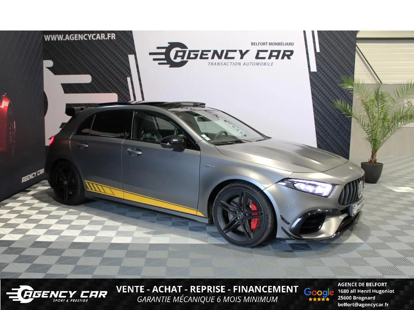 Mercedes-Benz A 45 AMG A 45 S AMG 421cv - BV Speedshift 4-Matic+ entretien Mercedes Grau - 1