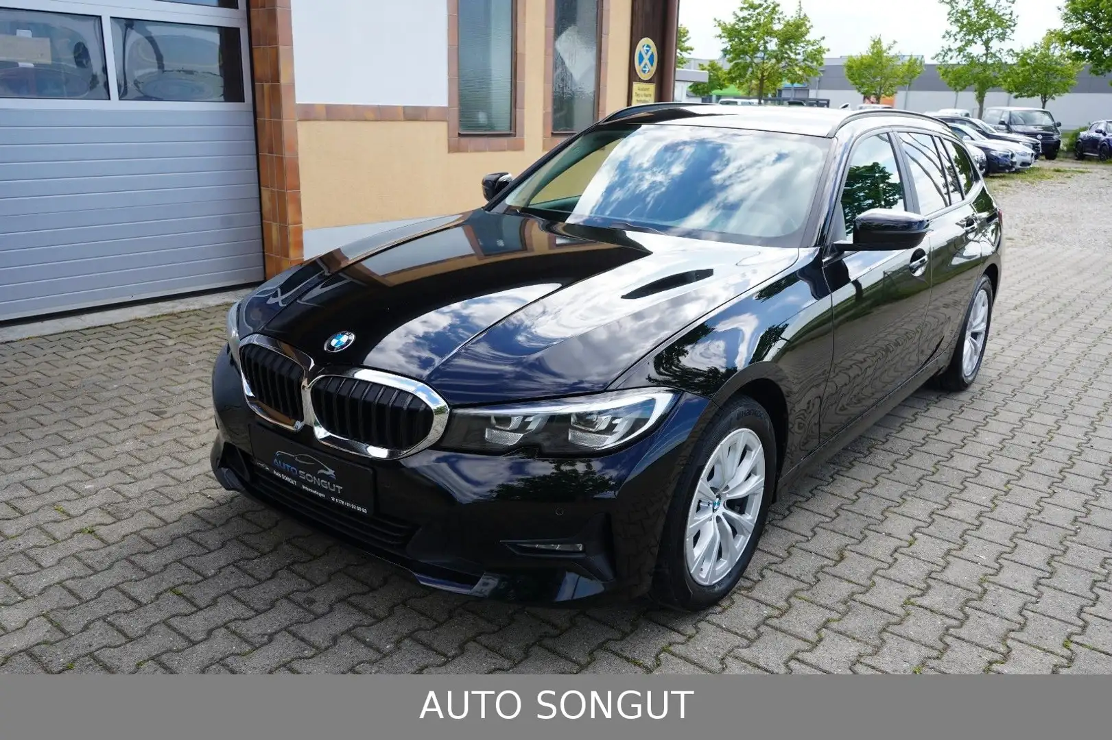 BMW 320 d Touring *1.HAND*VIRTUAL*LED*LEDER*STANDHZ.* Noir - 1