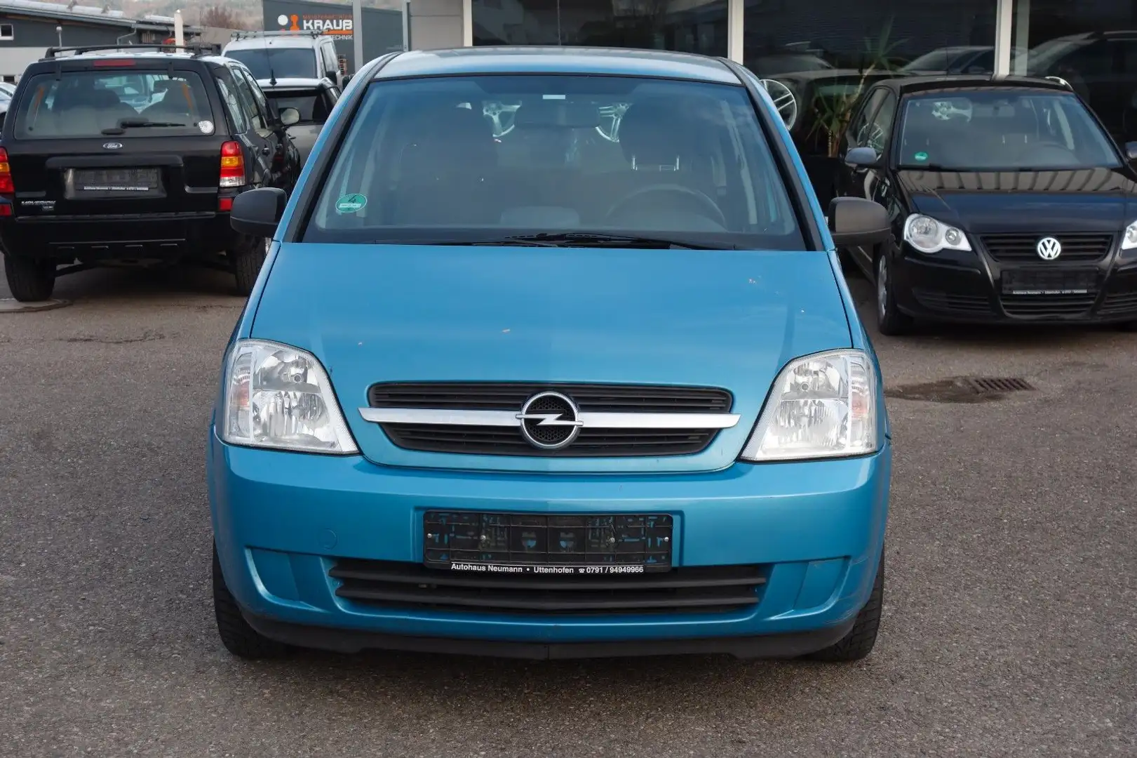Opel Meriva Basis-1.6-Klima-Kühlwasserverbrauch! Blau - 2