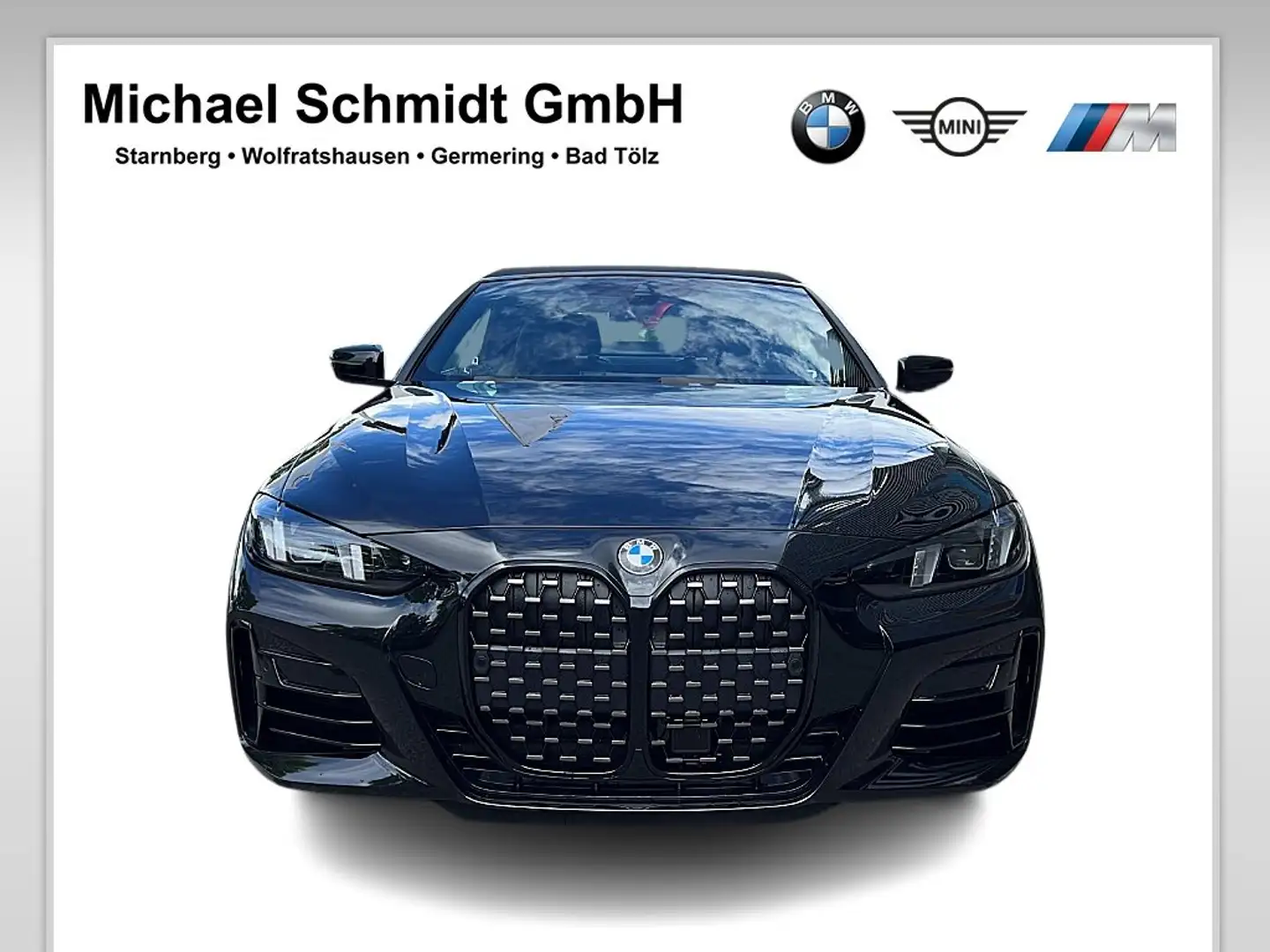 BMW 420 i Cabrio // sofort verfügbar ab 659,-€ im Monat Schwarz - 2