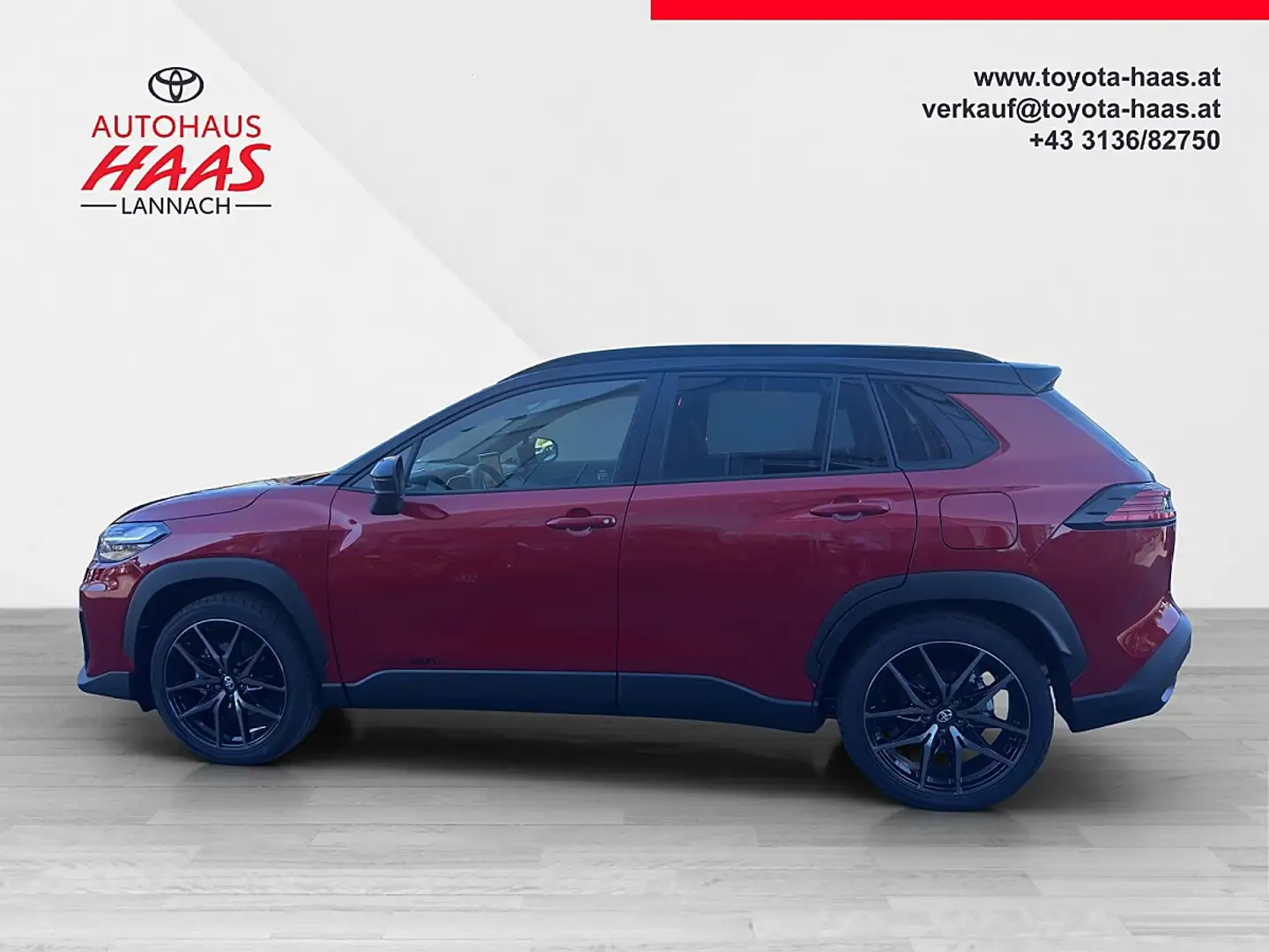 Toyota Corolla Cross 2,0 Hybrid GR Sport AWD Rot - 2