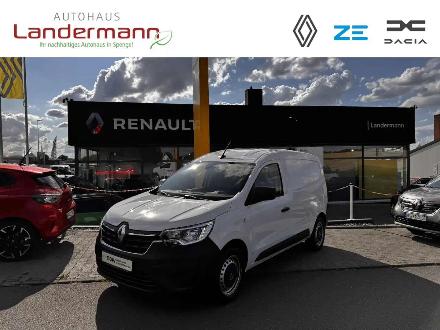 Renault Express Extra Blue dCi 95 Easy-Link+PDC+Gitter Blanc - 1