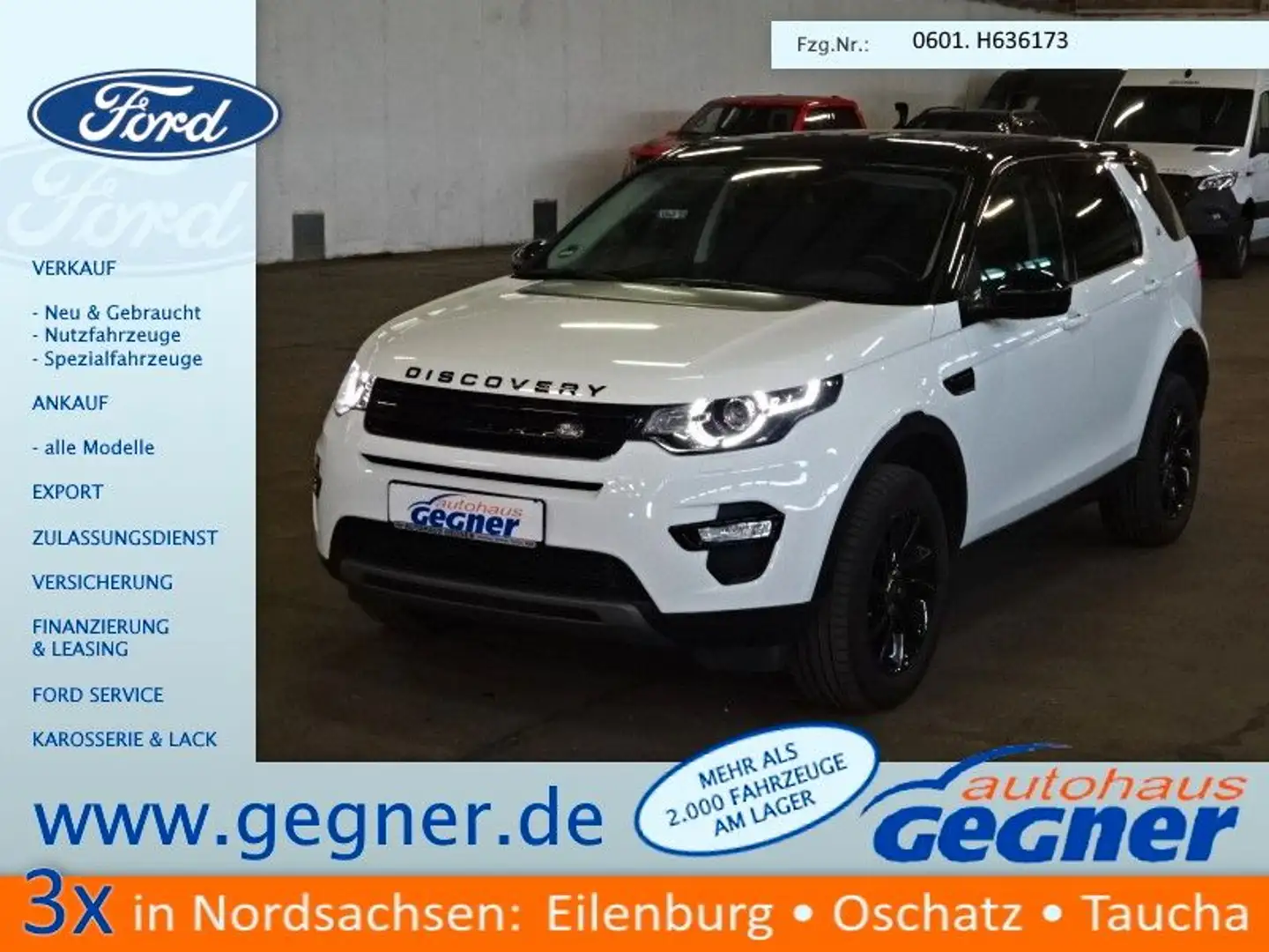 Land Rover Discovery Sport TD4 SE 4x4 Navi Xenon BlackPack Wit - 1