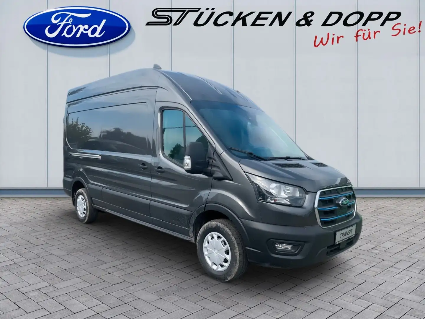 Ford E-Transit 390 L3 H3 Kastenwagen Trend Grigio - 2