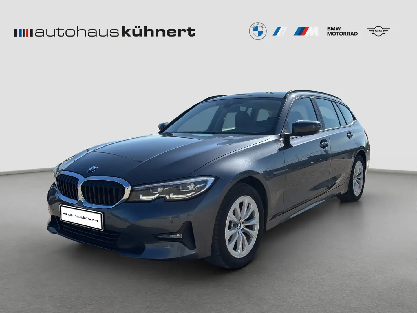 BMW 320 d Touring Navi/Alarm/Fernlicht-Assist/Sitzheiz Grijs - 1