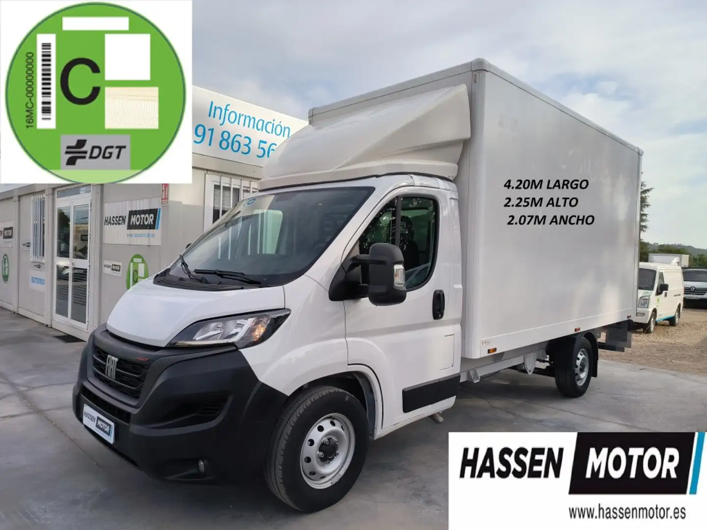 Fiat Ducato Ch.Cb. Heavy Duty 35 2.2Mjt L4 H1 160CV Blanco - 1