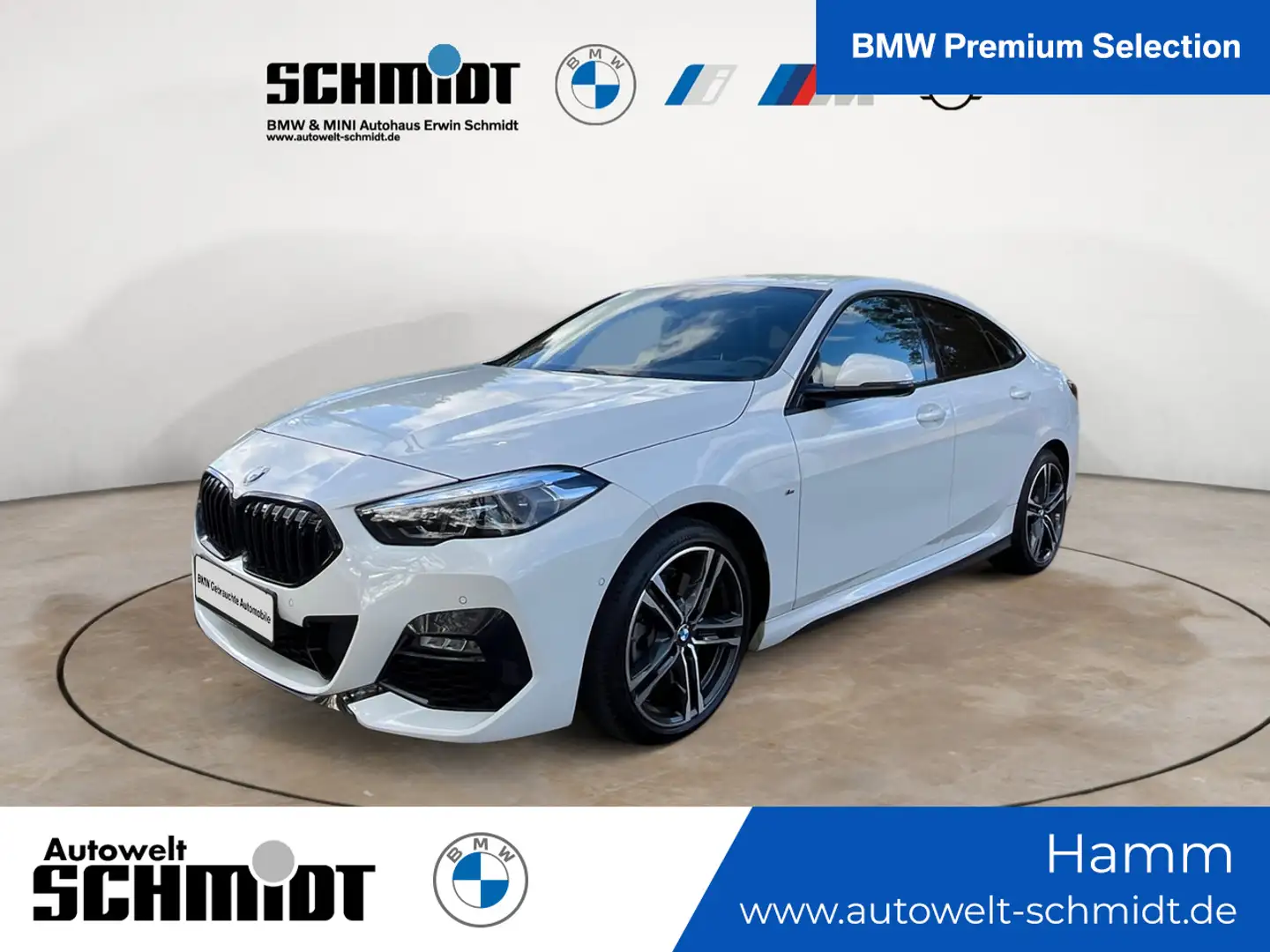 BMW 220 i Gran Coupe M Sport + 2Jahre-BPS.-GARANTIE Weiß - 1