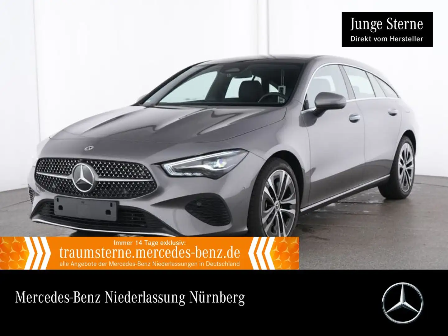 Mercedes-Benz CLA 180 PROGRESSIVE+PANO+AHK+LED+KAMERA+KEYLESS+7G Grau - 1