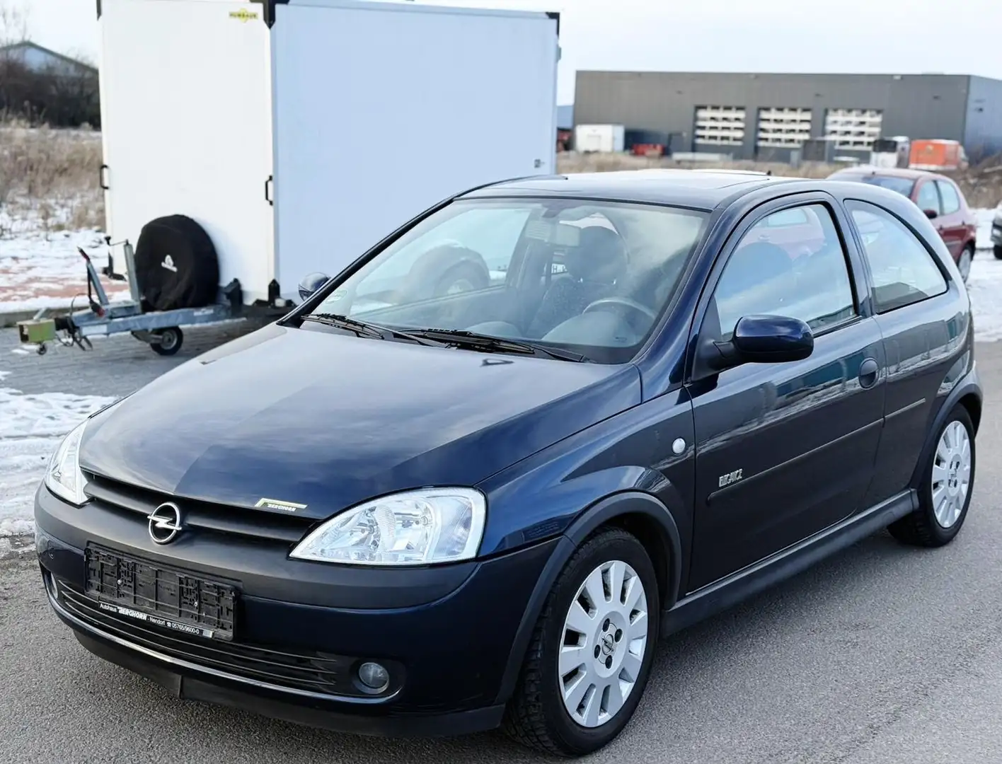 Opel Corsa 1.2 16V Elegance Klima Automatik Tüv NEU Blau - 2