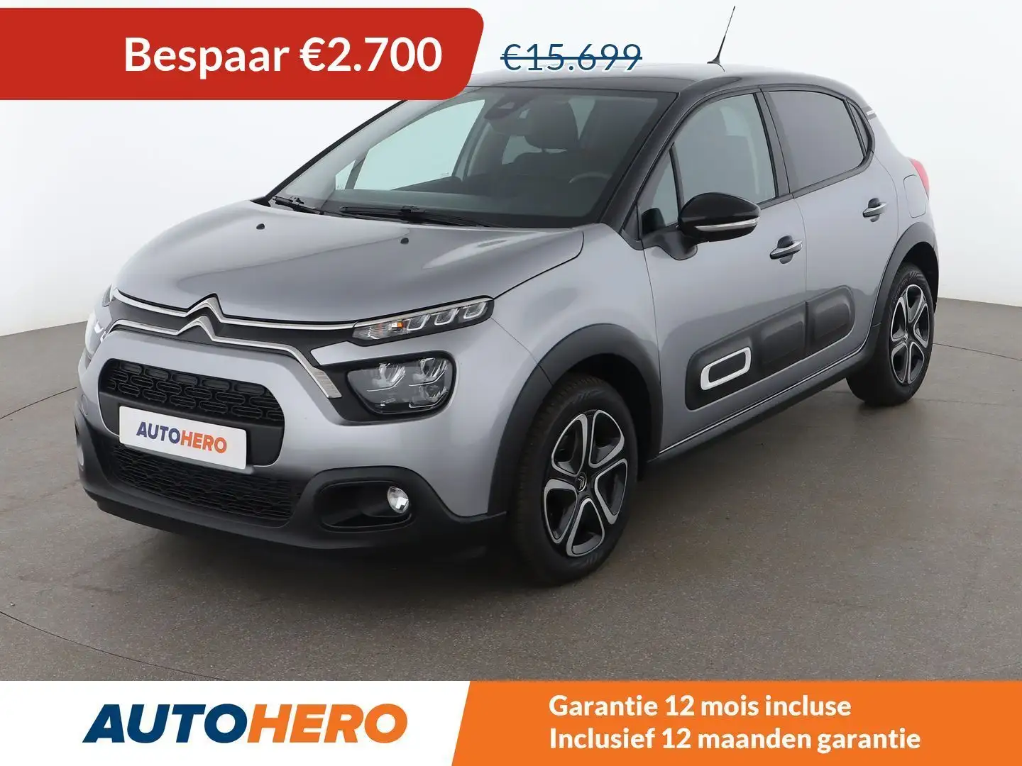 Citroen C3 1.5 Blue-HDi Shine Pack Gris - 1