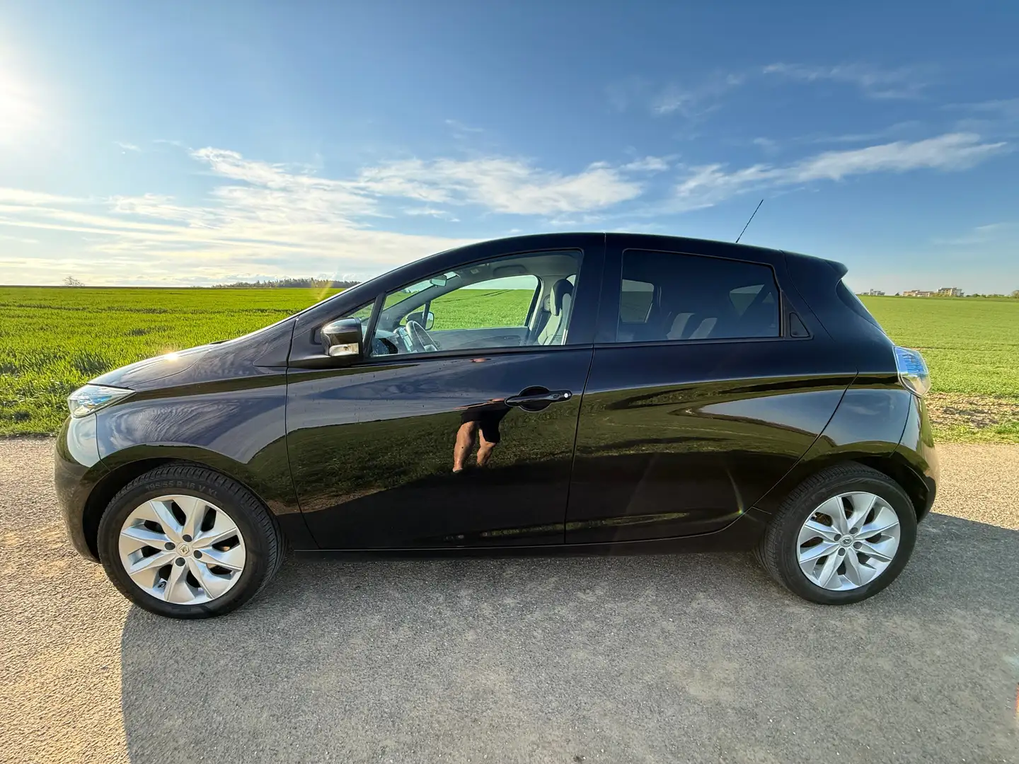 Renault ZOE ZOE (ohne Batterie) 22 kwh Intens Schwarz - 2