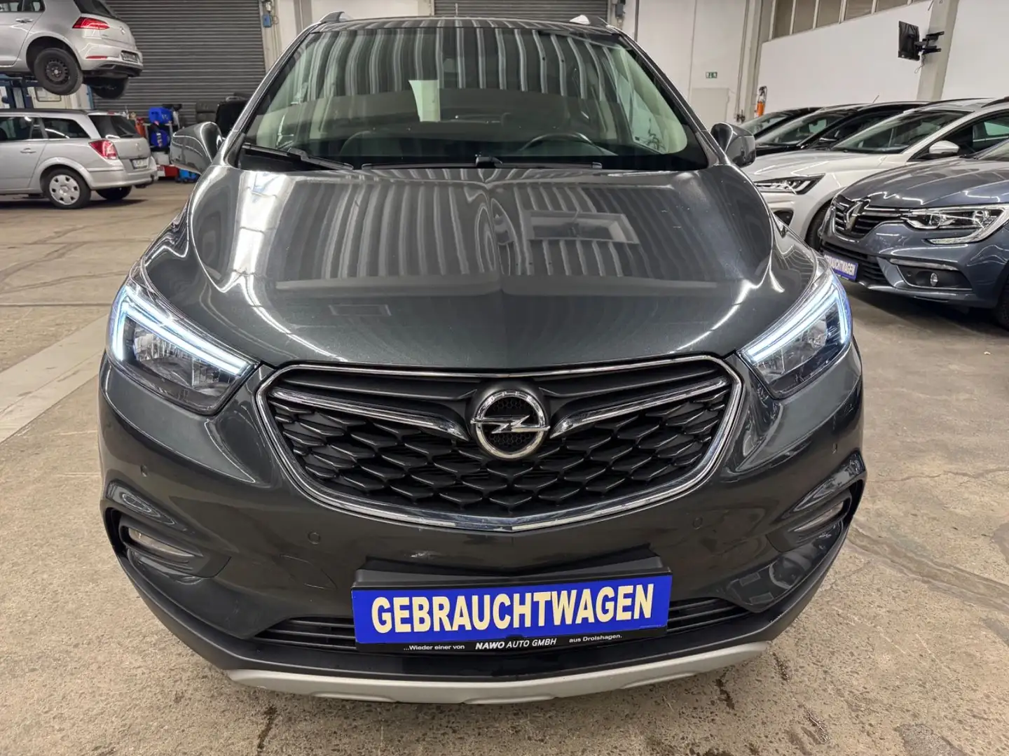 Opel Mokka X 1,4 Turbo-Navi-nur 69000 km-Tüv neu Grau - 2