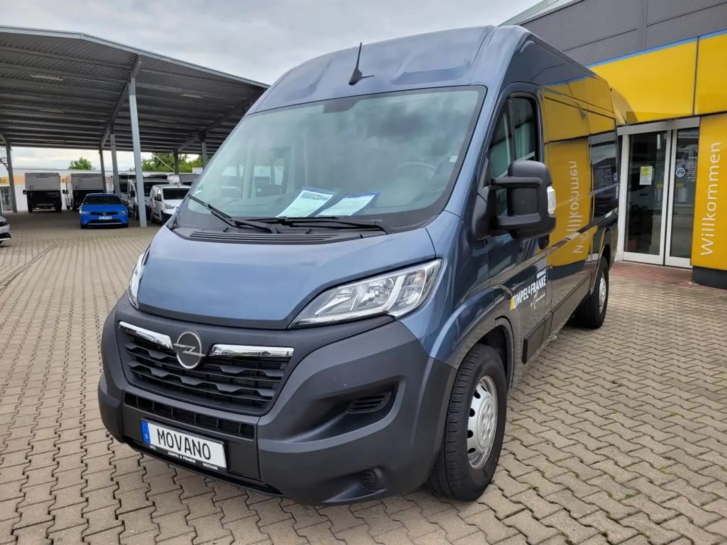 Opel Movano Edition L2H2 2.2D Standheizung+Vollverkle Grijs - 1