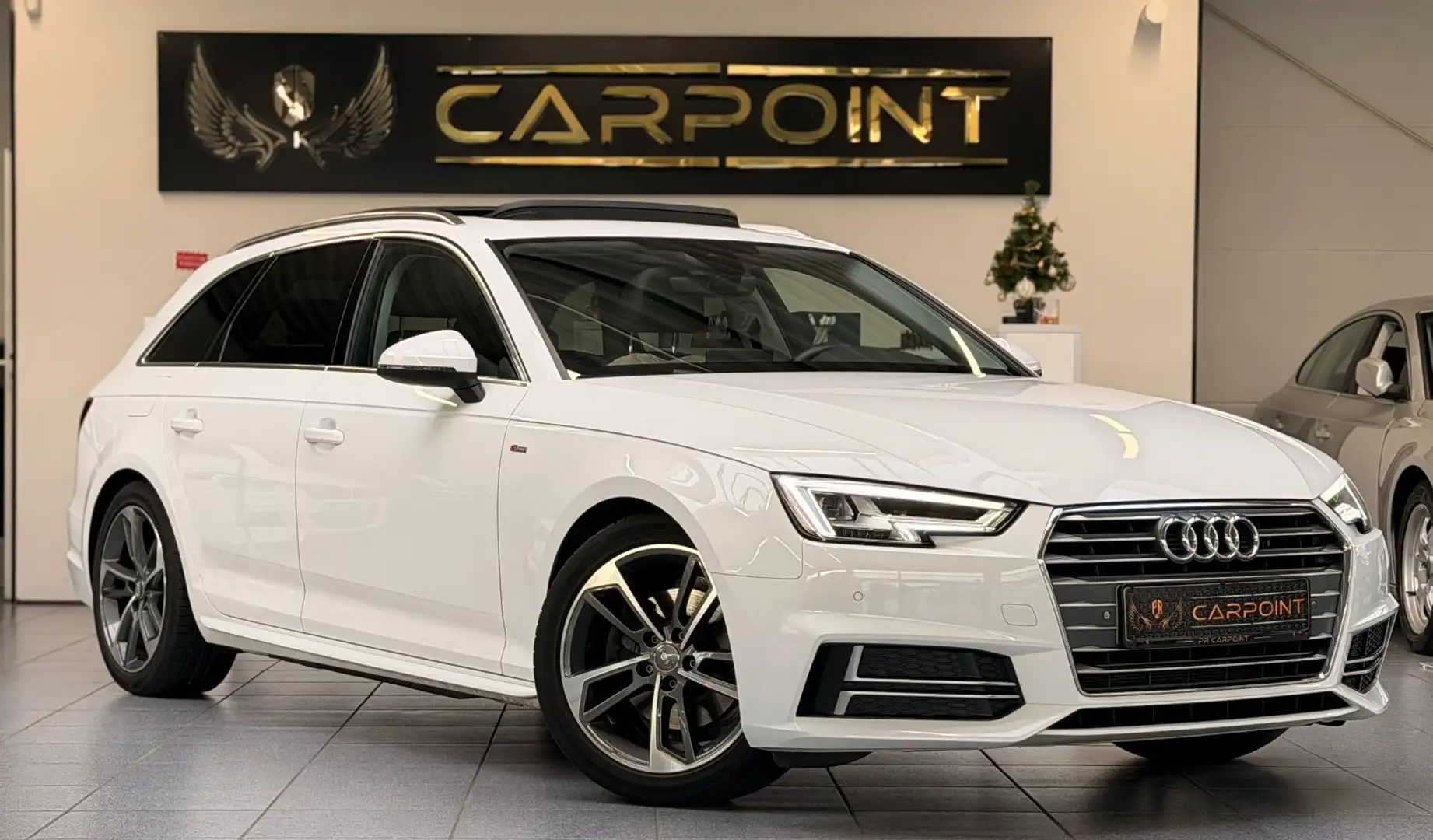 Audi A4 Avant 2.0 TDI S-Line/Pano/Leder/Bi-Xenon/Navi Blanc - 1