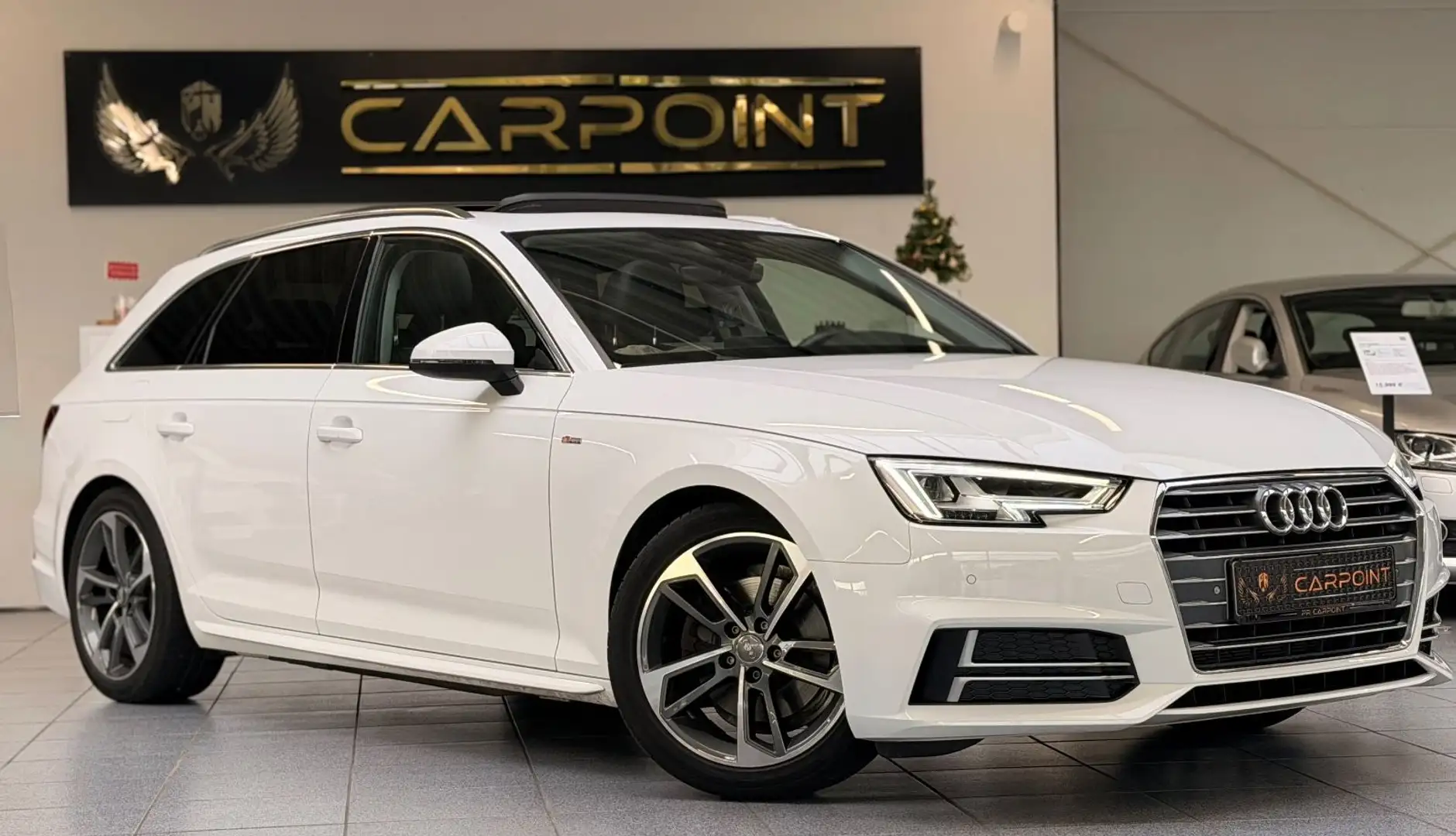 Audi A4 Avant 2.0 TDI S-Line/Pano/Leder/Bi-Xenon/Navi Blanc - 2