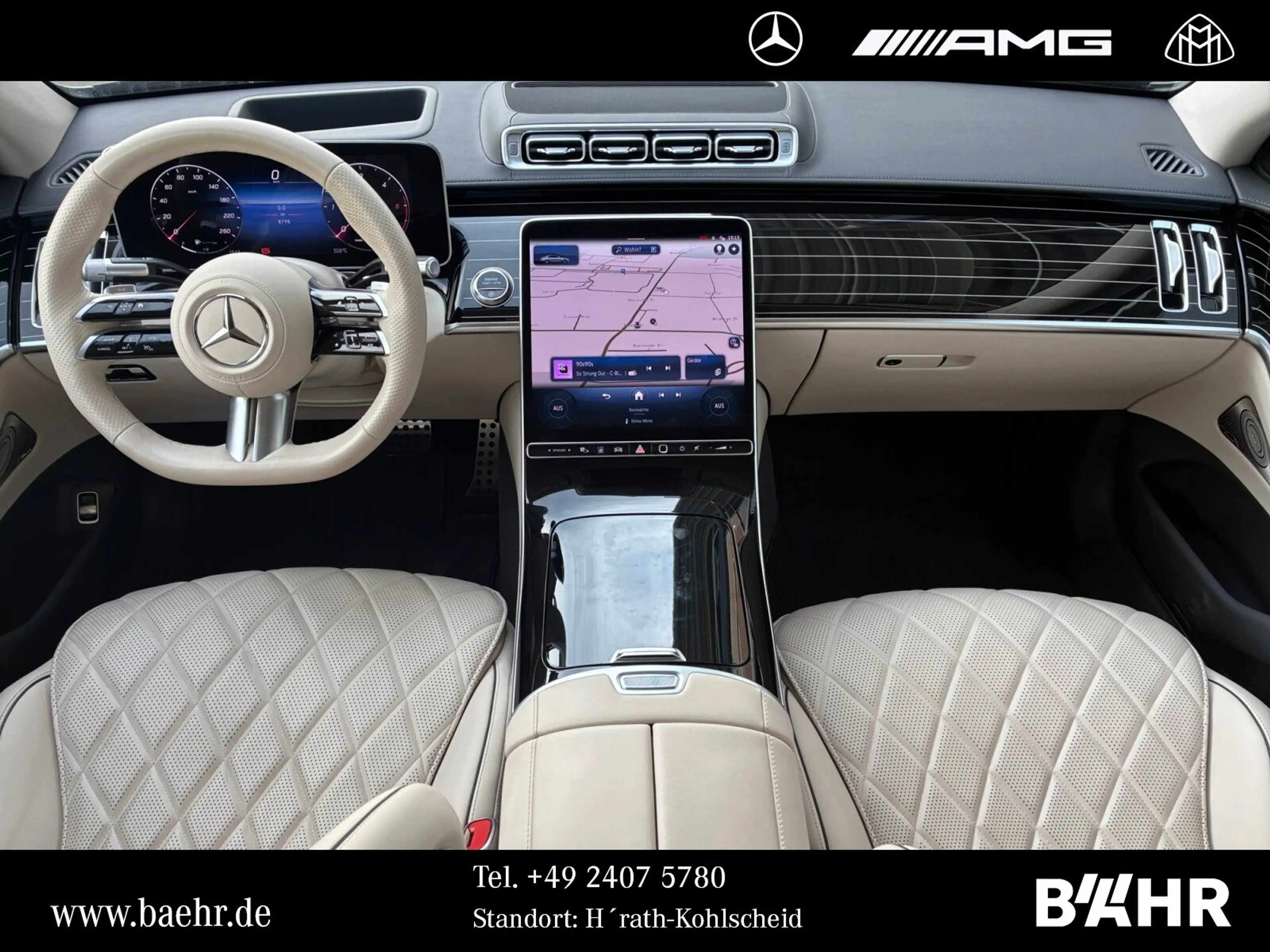 Mercedes-Benz S 450 S 450 d 4M lang AMG/Chauffeur/Burmester3D/Pano LED — photo 4
