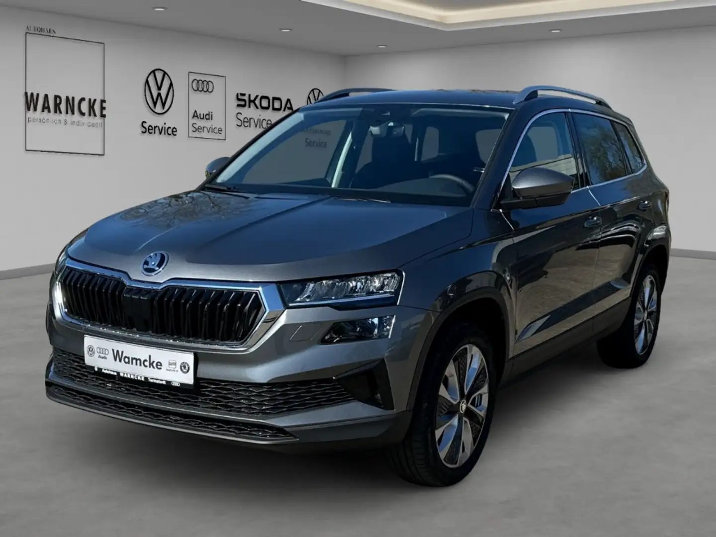 Skoda Karoq 1.5 TSI Selection DSG LED ACC LM PDC SHZ Keyless Grau - 1