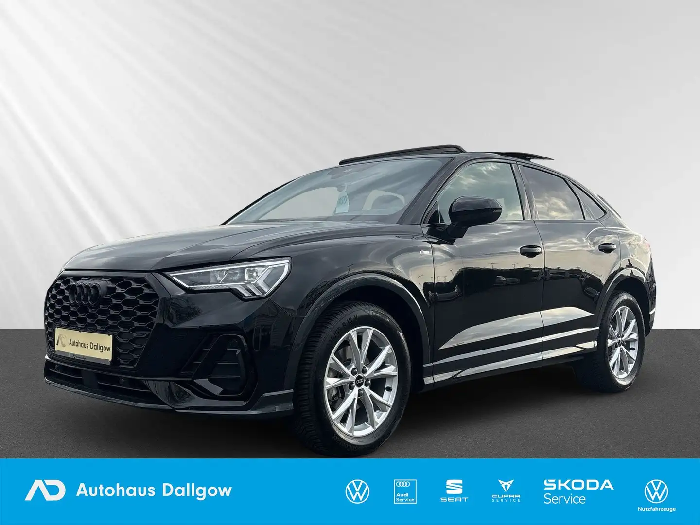 Audi Q3 S line 35 TFSI Panoram.Dach+RFK+LED Black - 1