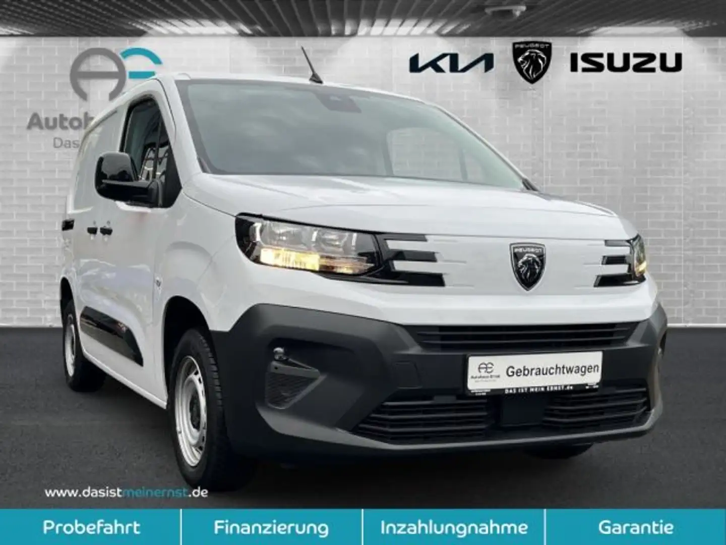 Peugeot Partner Puretech 110 L1 Weiß - 2