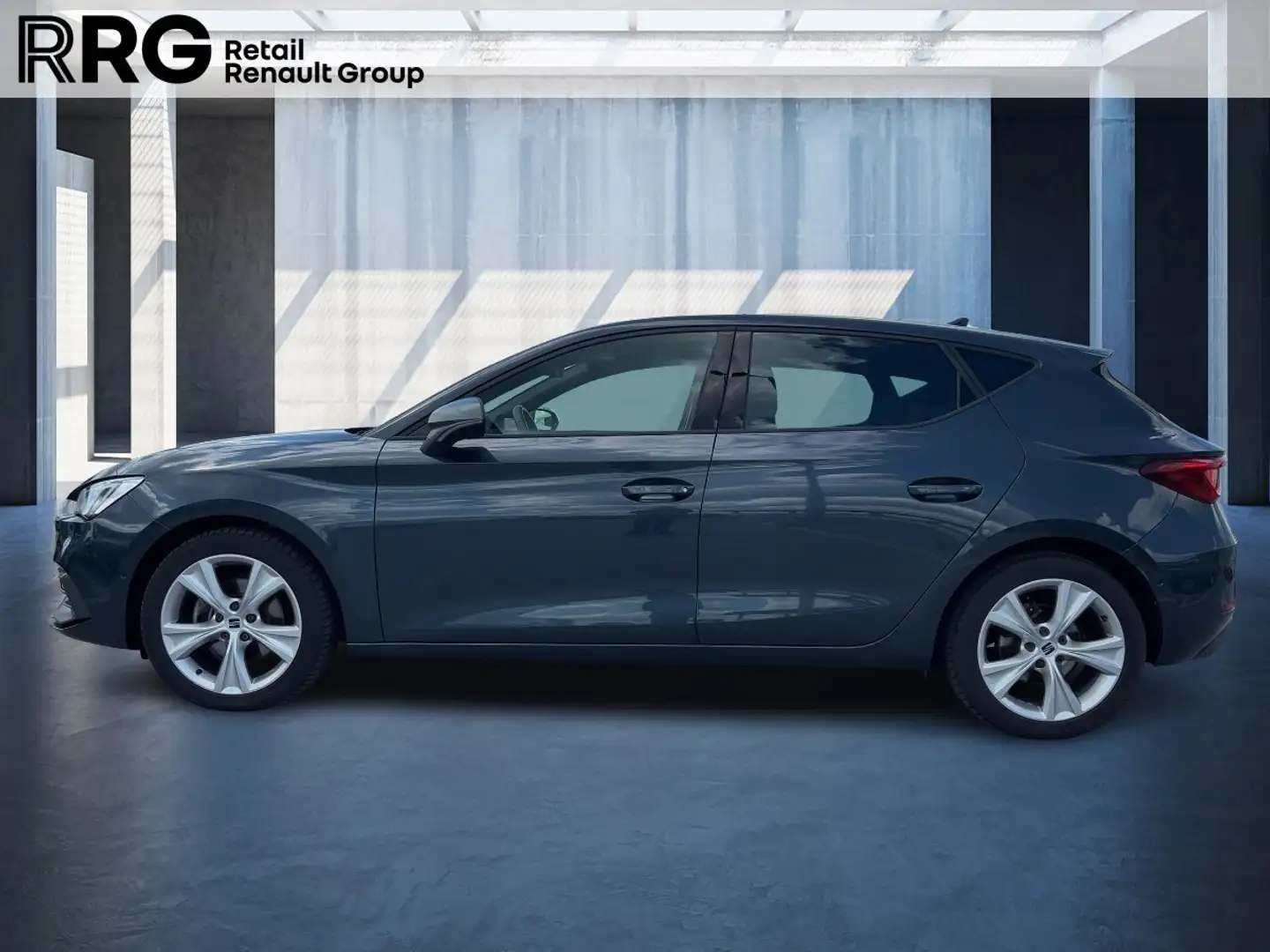 SEAT Leon 1.5 eTSI FR OPF Automatik Rückfahrkamera PDC KLIMA Grau - 2