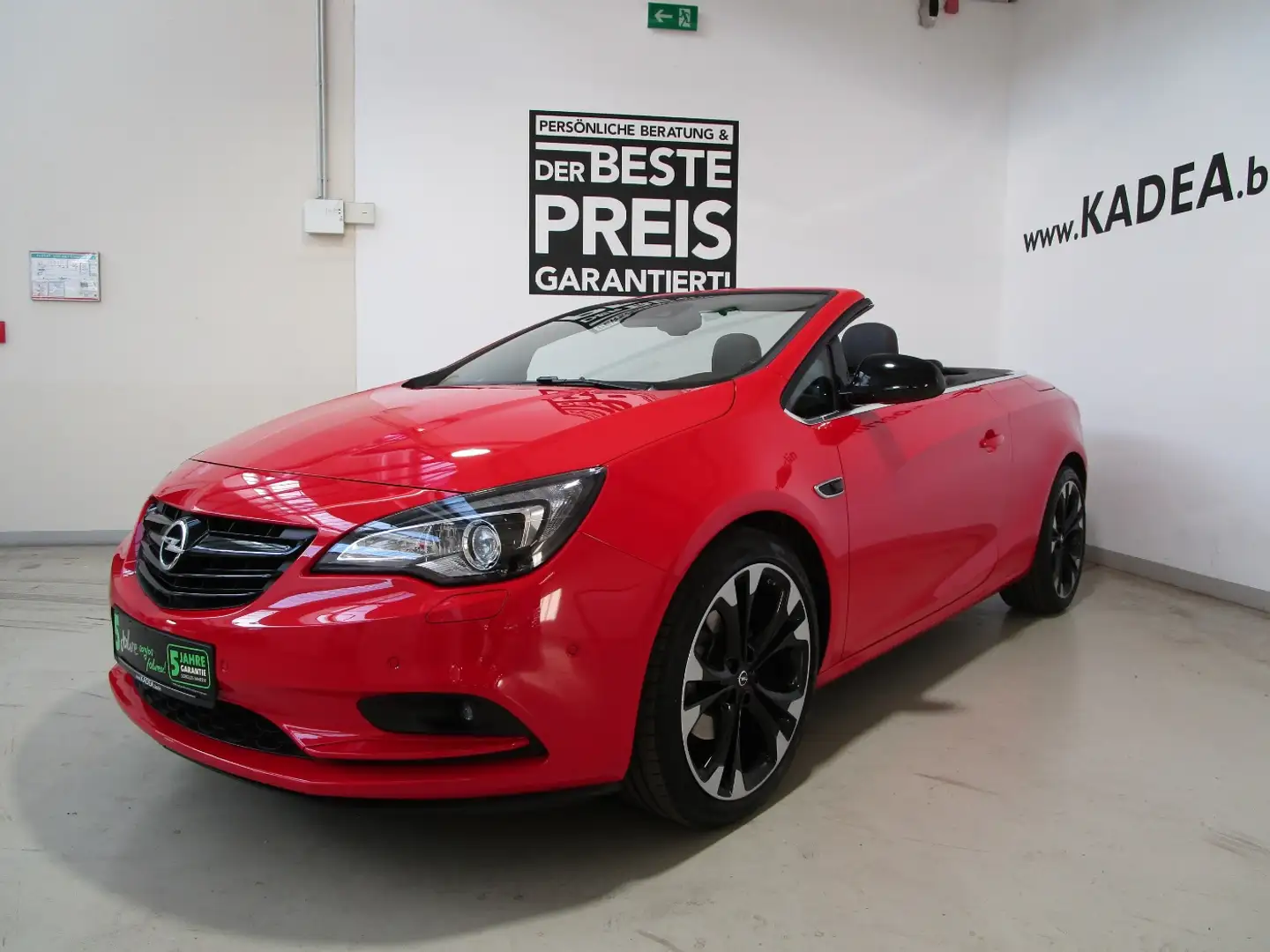 Opel Cascada 1.6 Cabrio,Navi,Kamera,PDC,Lenk+Sitzhzg., Rot - 2