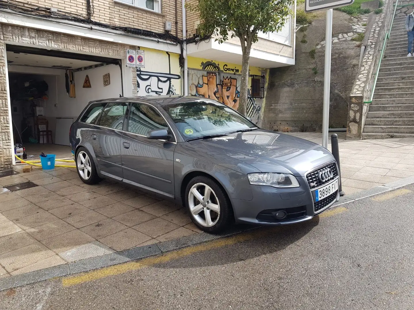Audi A4 A4 Avant 3.0TDI quattro 233 sline Gris - 1