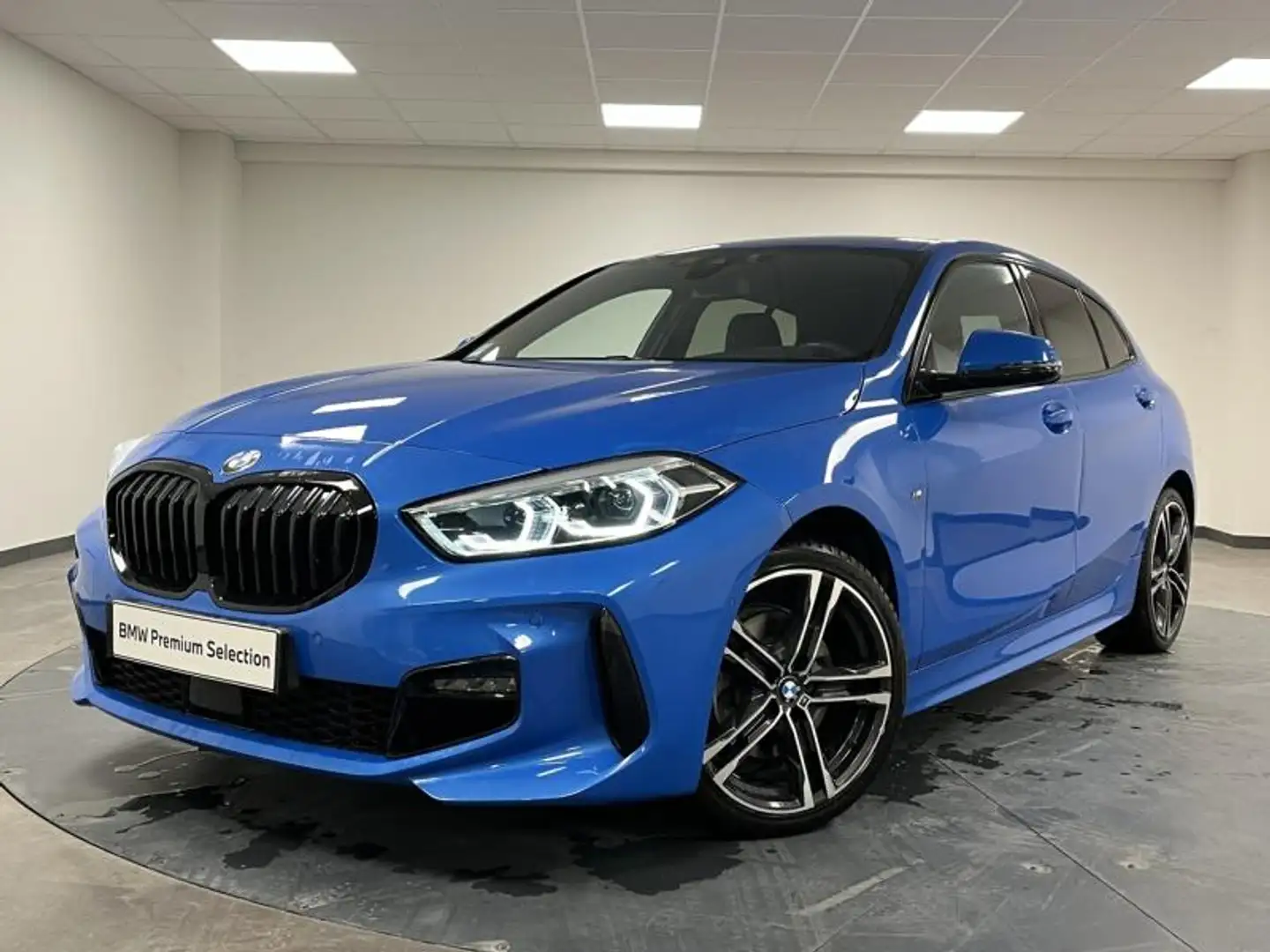 BMW 118 118i 136ch M Sport Bleu - 1