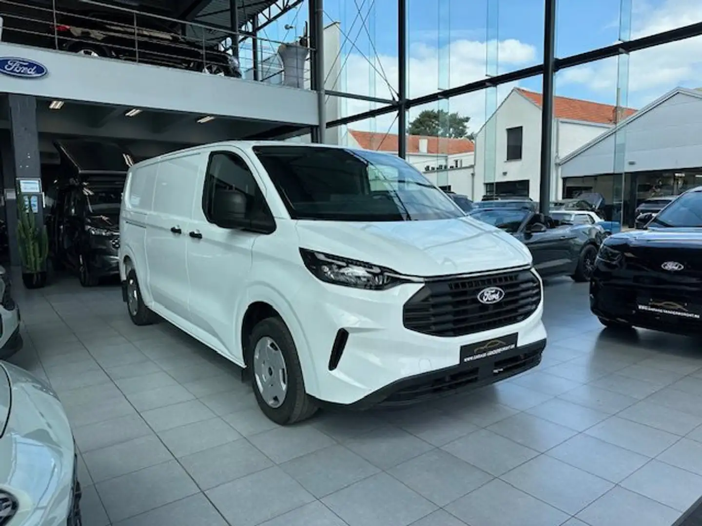 Ford Transit Custom L1 TAL VAN OPTIES+3 JAAR WAARBORG  26300+BTW Blanc - 1