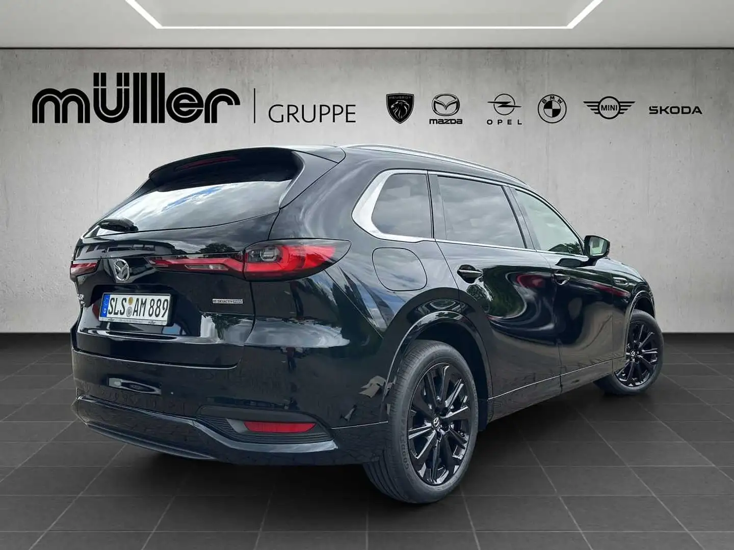 Mazda CX-80 PHEV 8AT AWD HOMURA PLUS Negro - 2