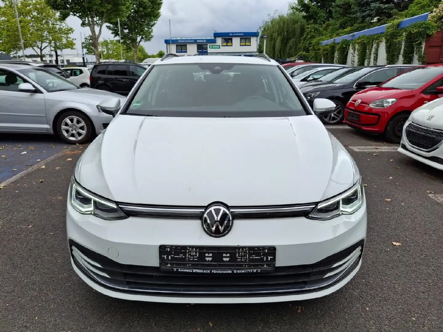 Volkswagen Golf Variant Style Blanc - 2