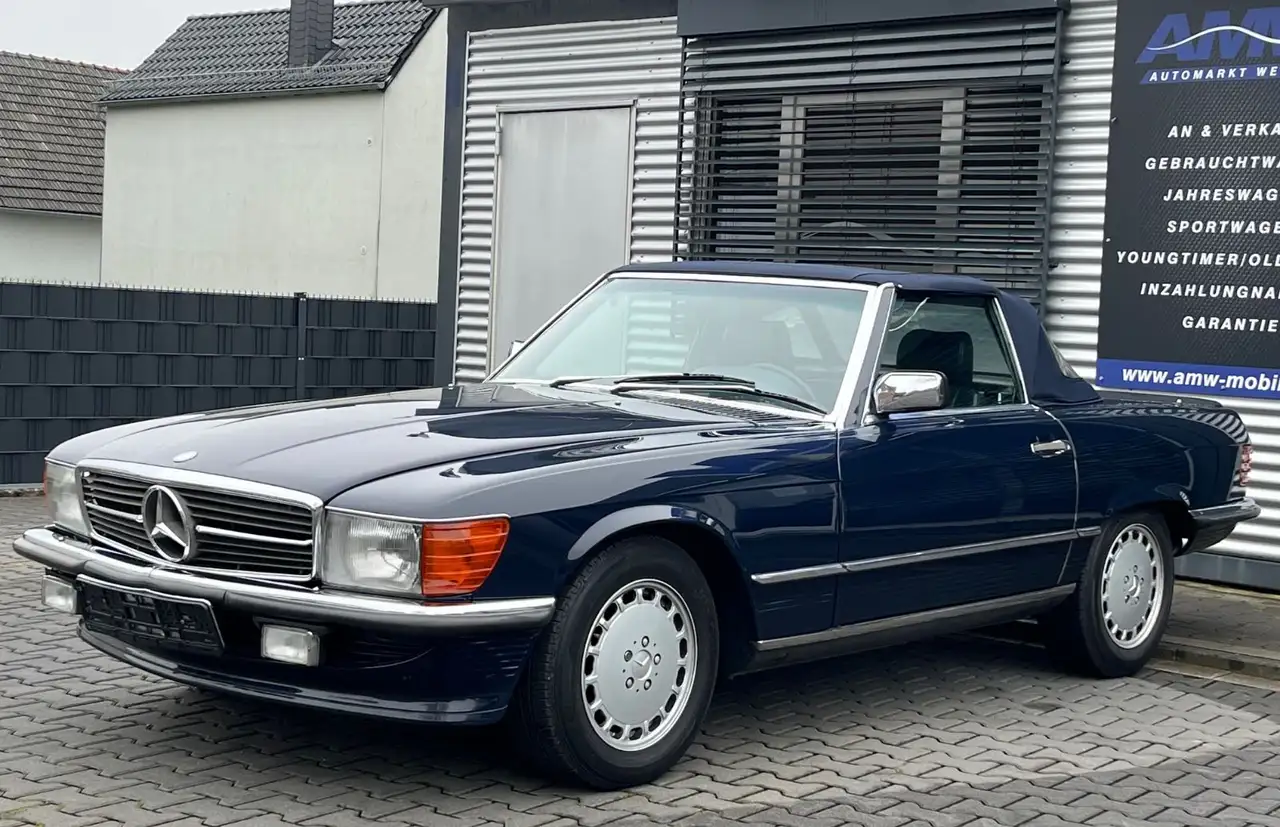 Mercedes-Benz SL 500 R107 LEDER*SITZHEI*KLIMA*TÜV.07.2028*H-ZU, foto 9