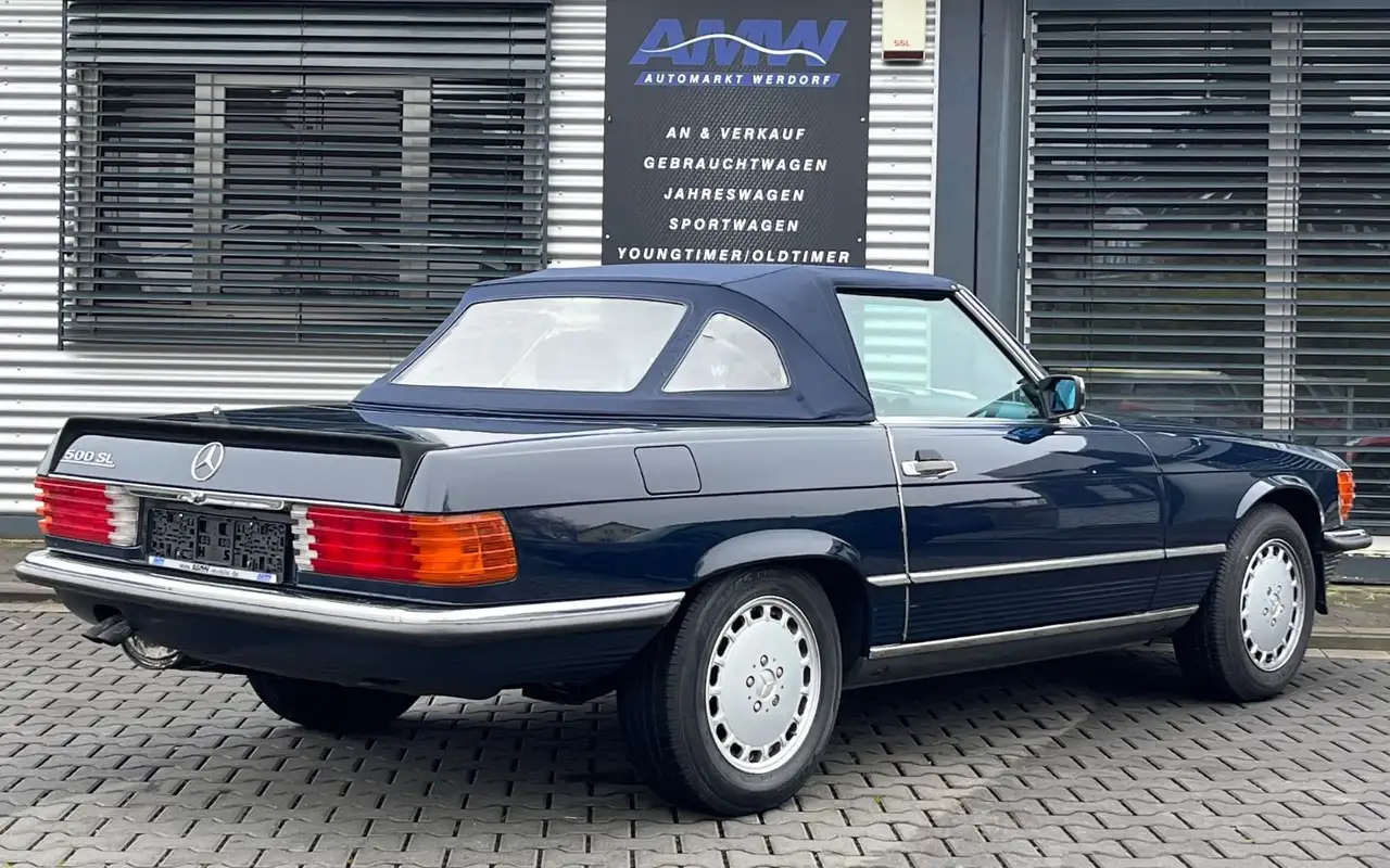 Mercedes-Benz SL 500 R107 LEDER*SITZHEI*KLIMA*TÜV.07.2028*H-ZU, foto 3