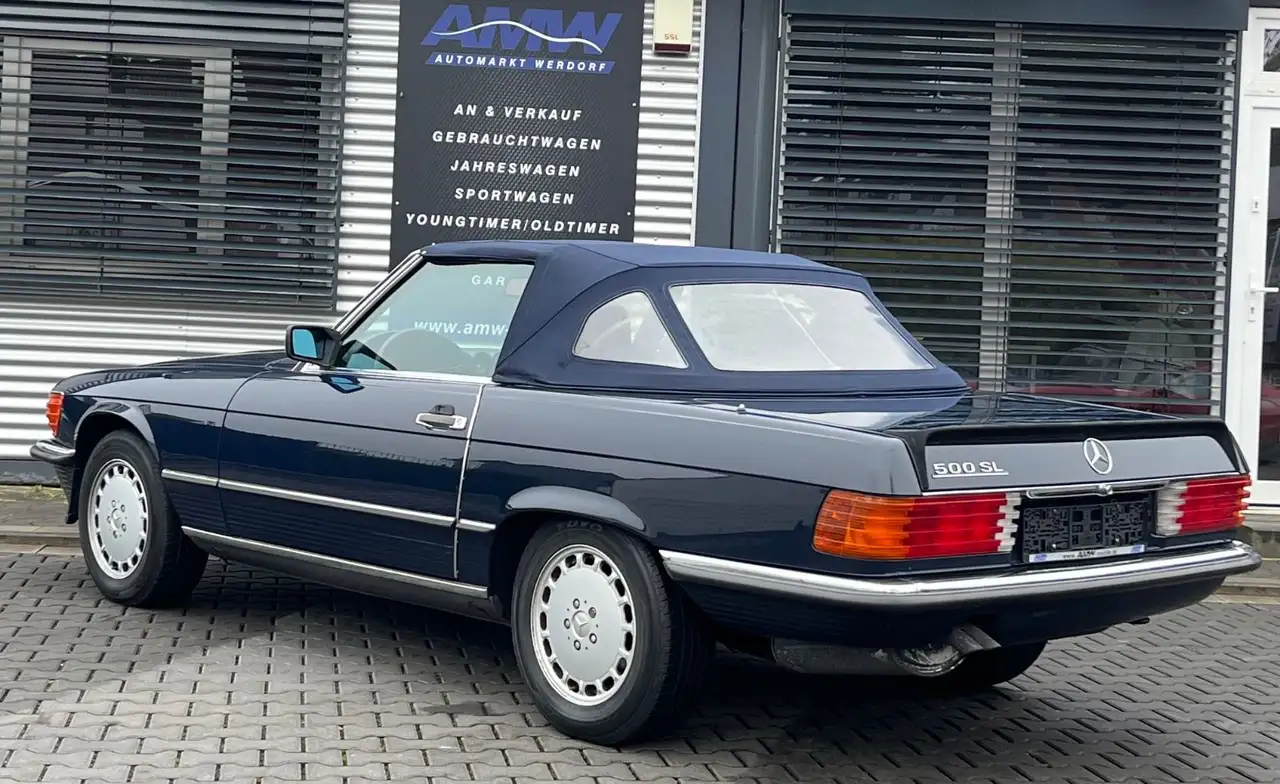 Mercedes-Benz SL 500 R107 LEDER*SITZHEI*KLIMA*TÜV.07.2028*H-ZU, foto 4