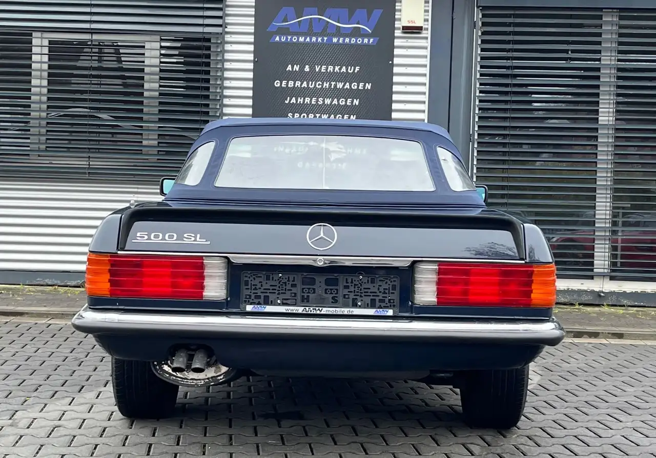 Mercedes-Benz SL 500 R107 LEDER*SITZHEI*KLIMA*TÜV.07.2028*H-ZU, foto 6
