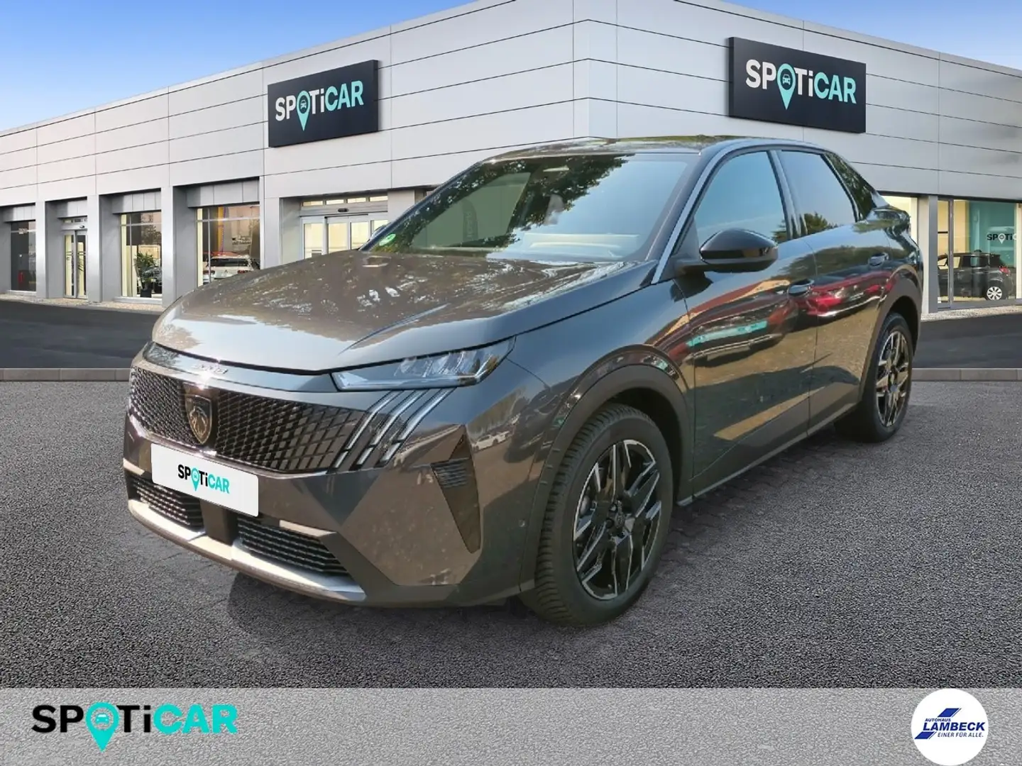 Peugeot 3008 Allure Hybrid 136 e-DSC6 Grau - 1
