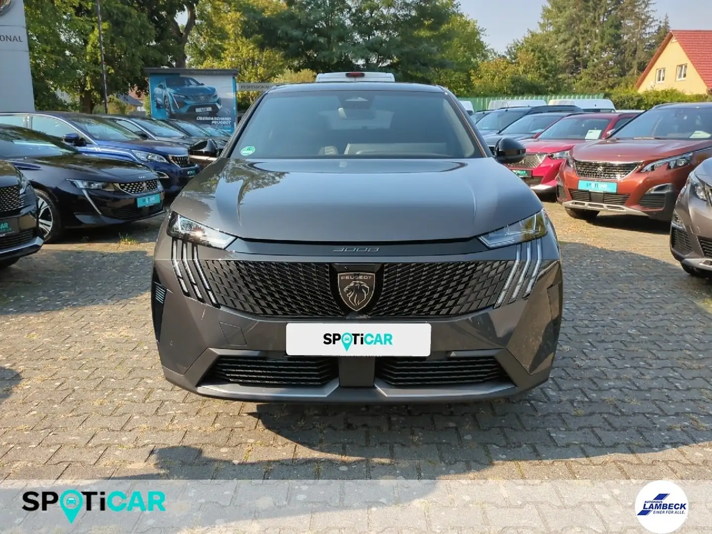 Peugeot 3008 Allure Hybrid 136 e-DSC6 Grau - 2