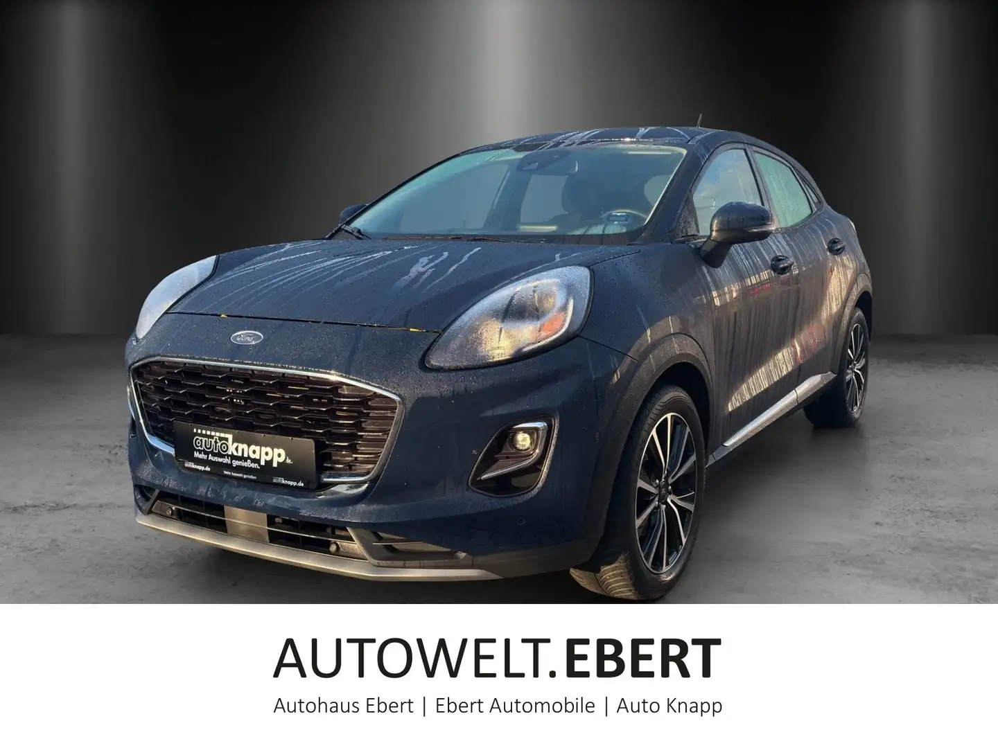Ford Puma 1.0 EcoBoost Titanium S/S (EURO 6d-TEMP) Blau - 1