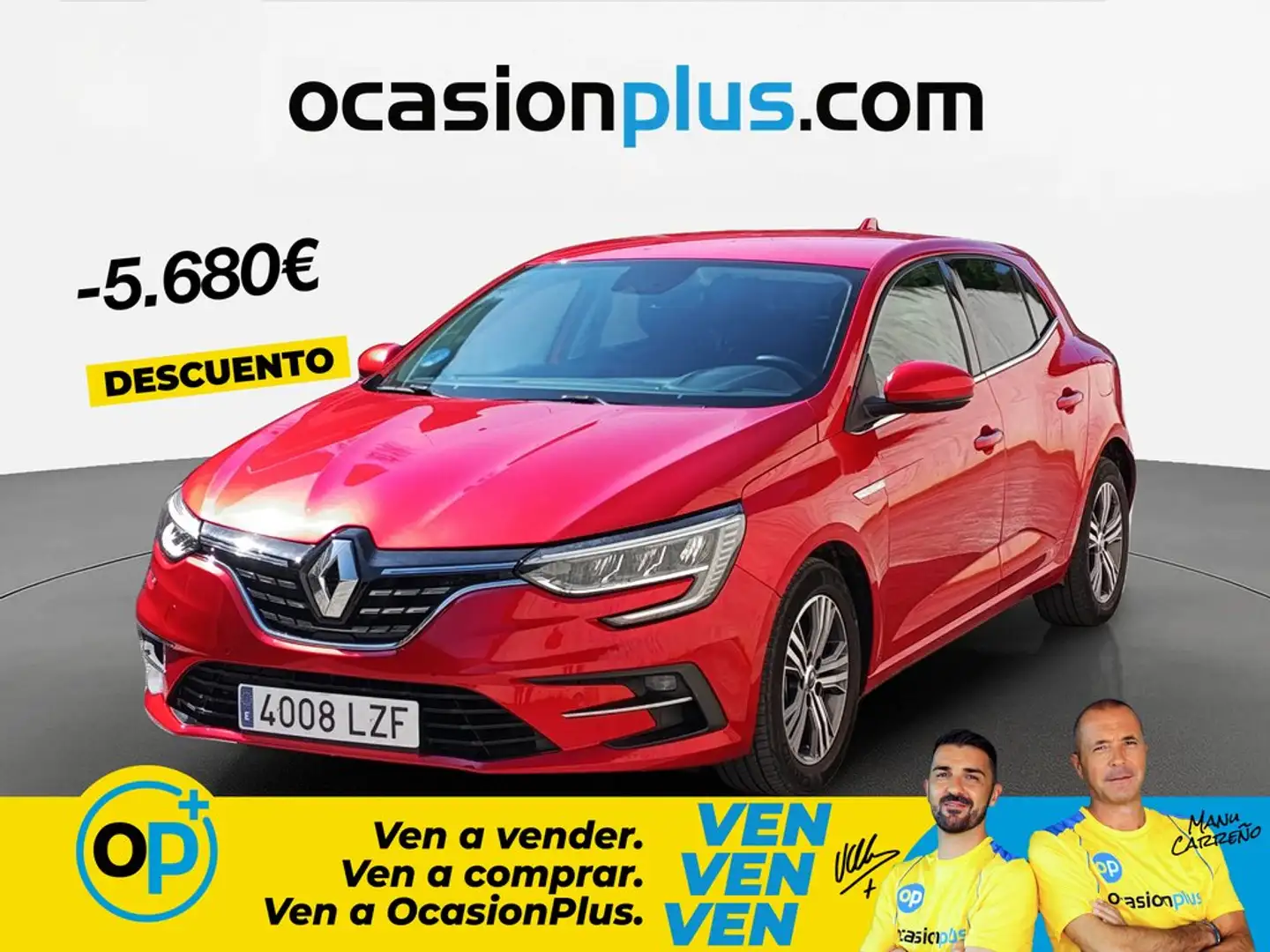 Renault Megane E-TECH Zen 117kW Rojo - 1