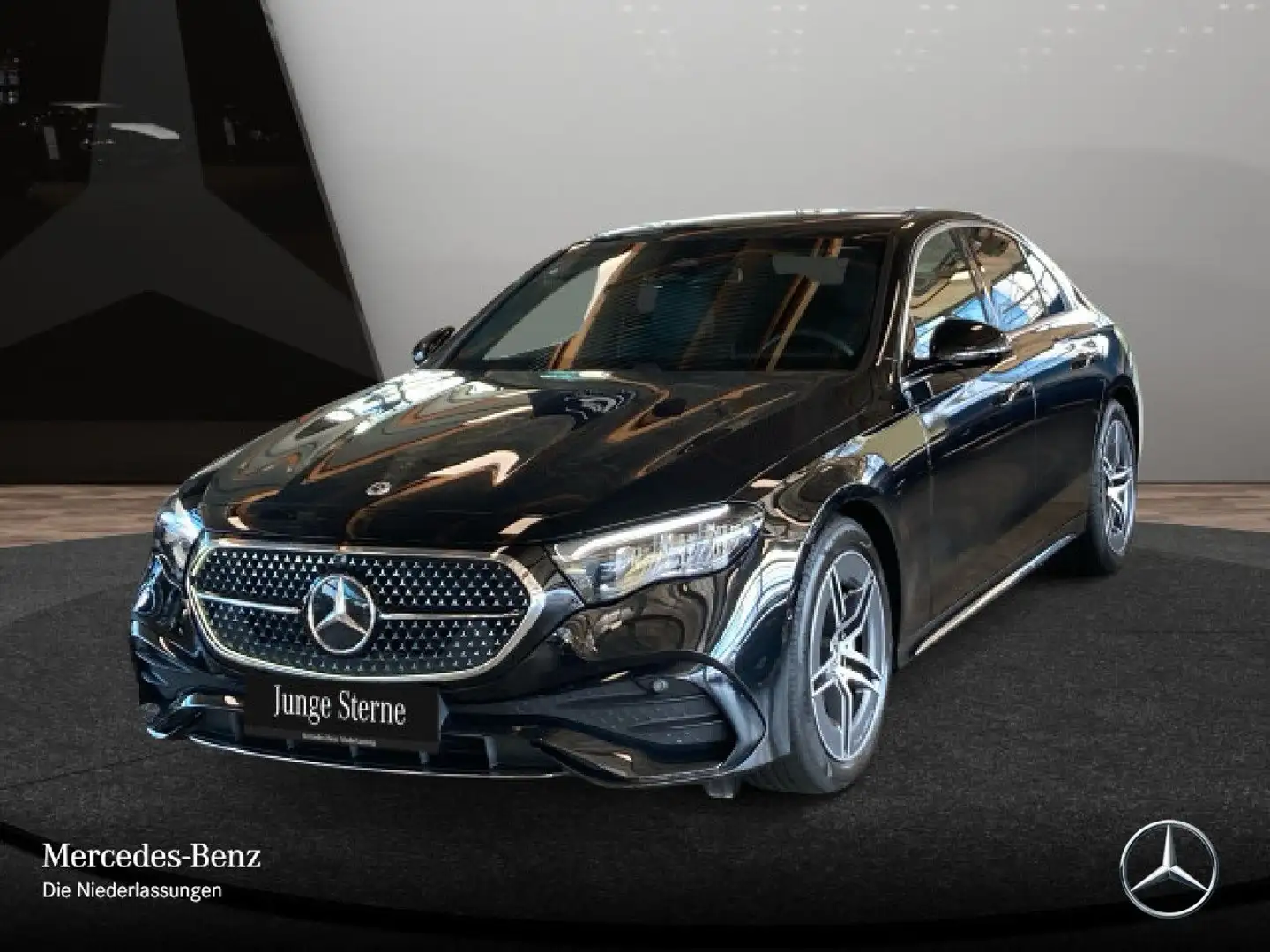 Mercedes-Benz E 200 AMG 360° Pano Burmester Distr. LED Totwinkel Noir - 2
